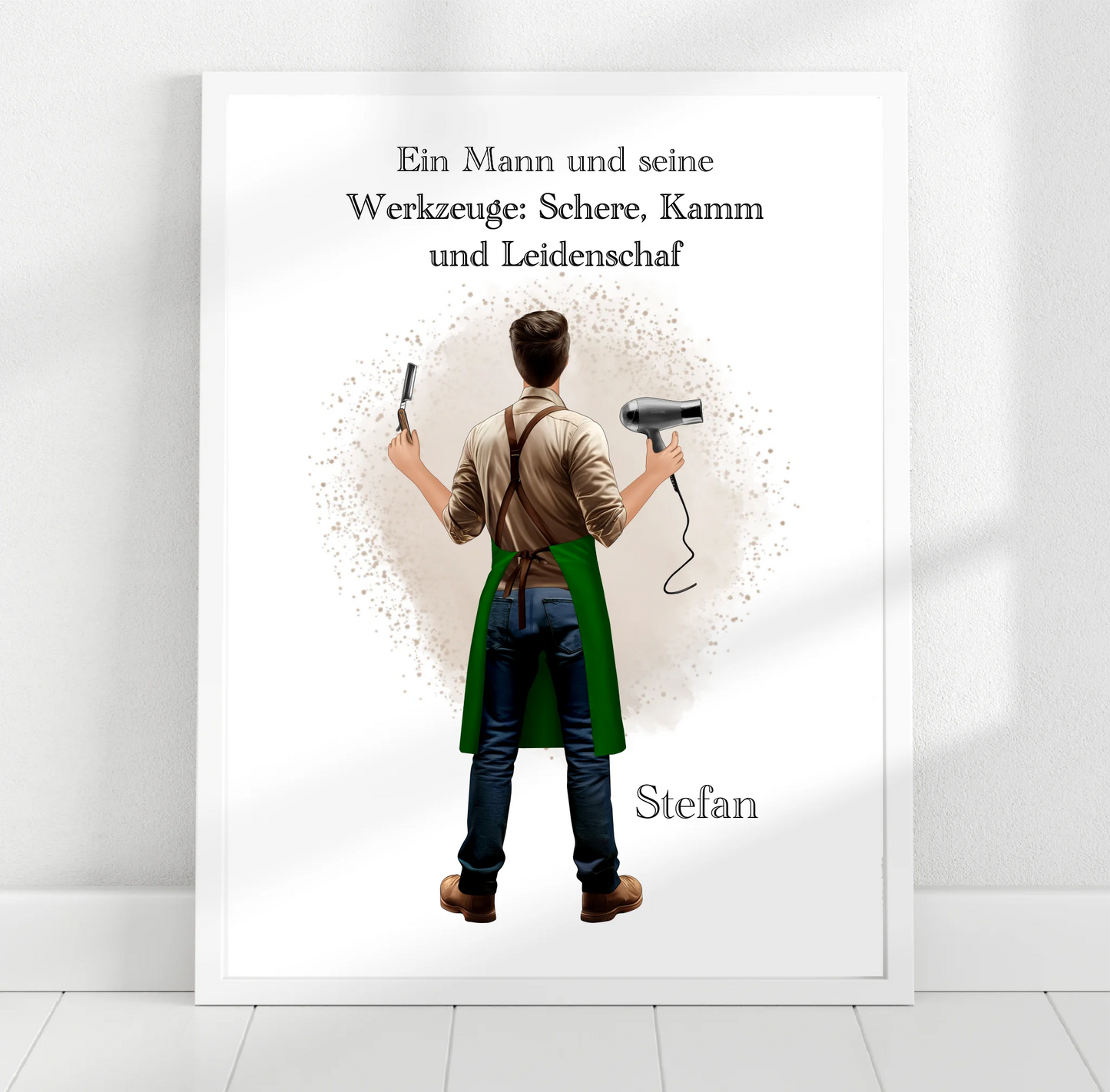 Friseur/Make-Up Artist/Nageldesigner (Mann/Frau) Poster