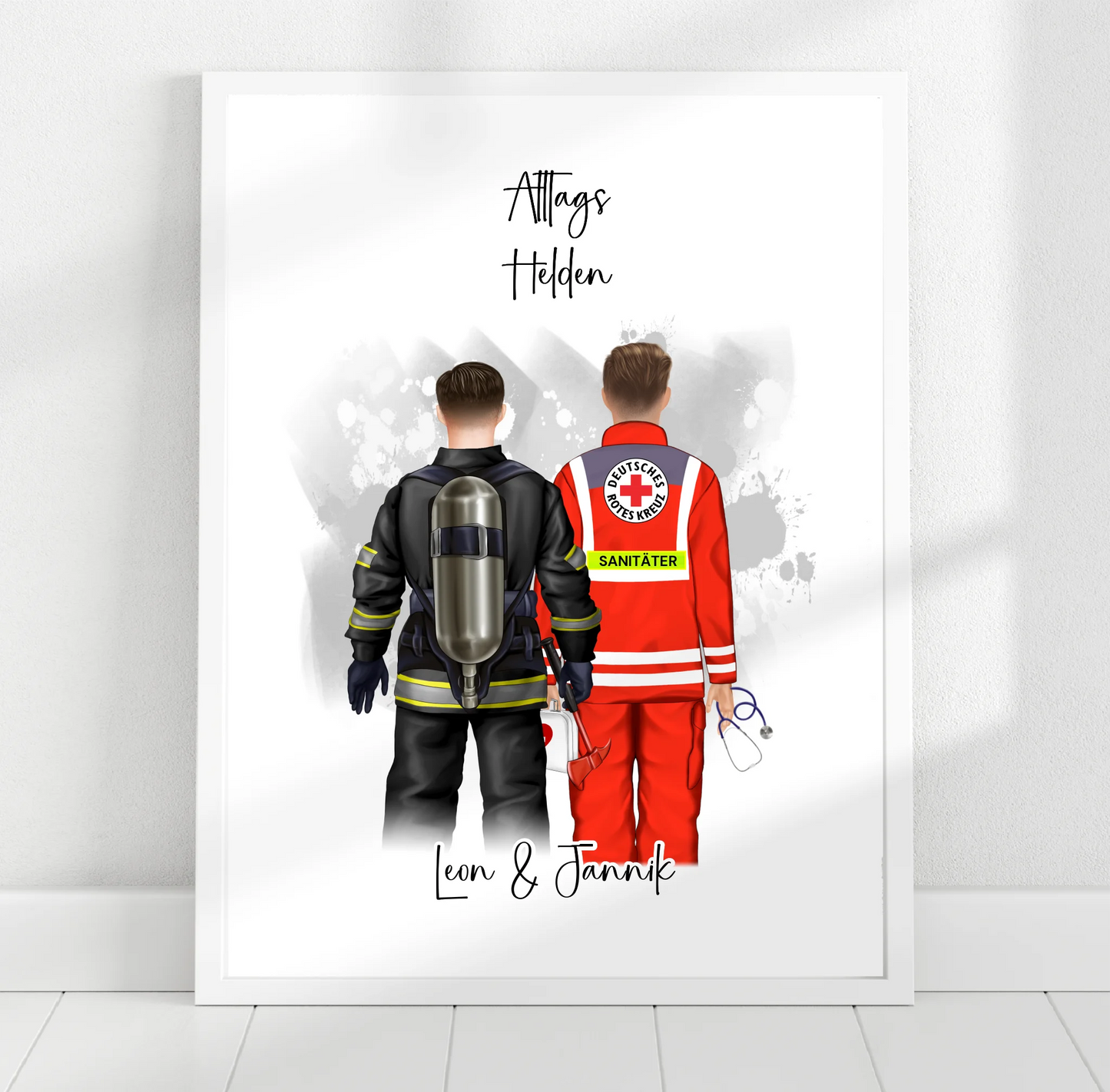 Feuerwehr & Sanitäter/THW/... Poster