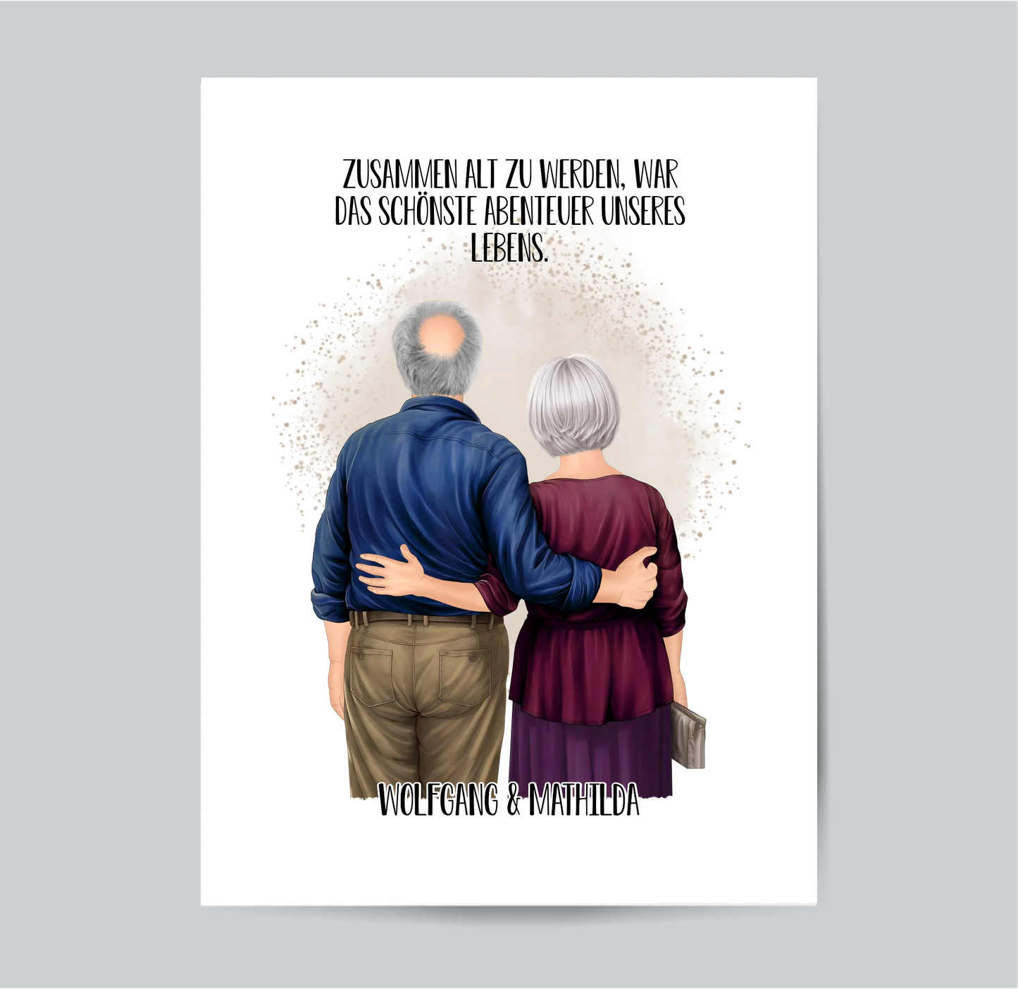 Paar Poster (Älteres Paar)
