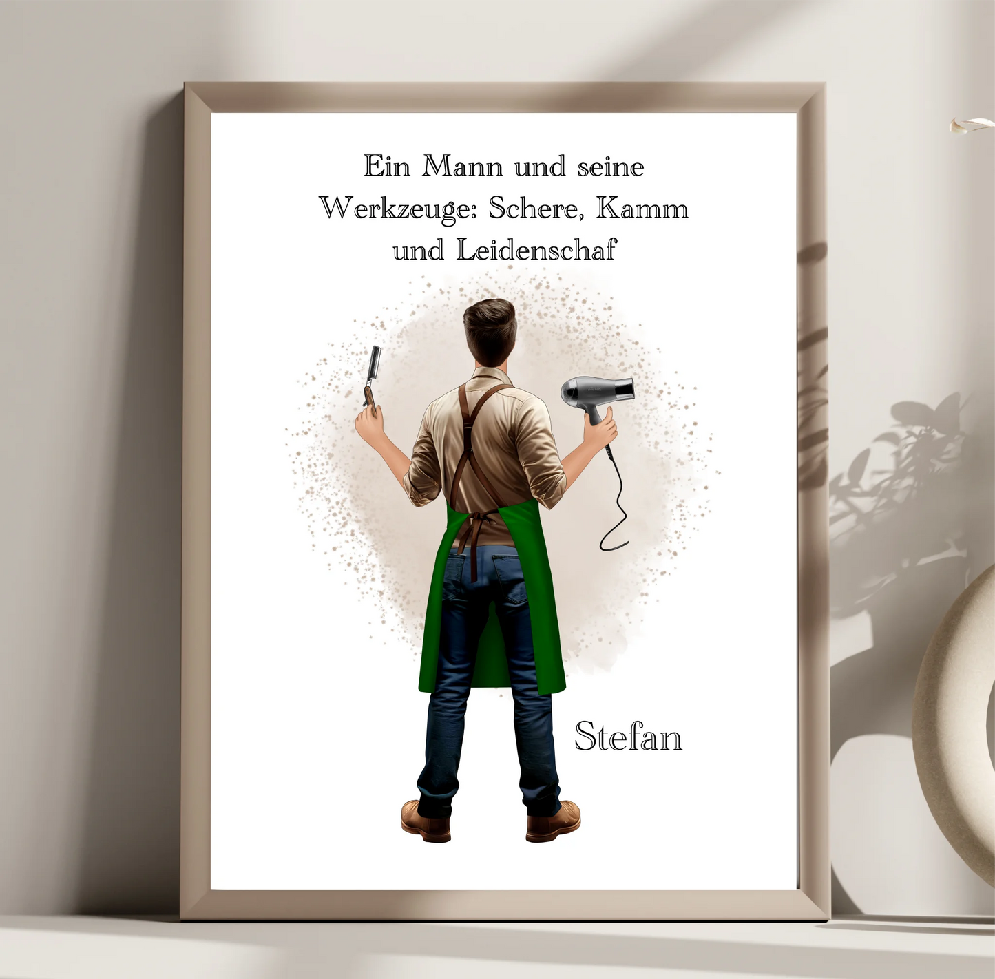 Friseur/Make-Up Artist/Nageldesigner (Mann/Frau) Poster