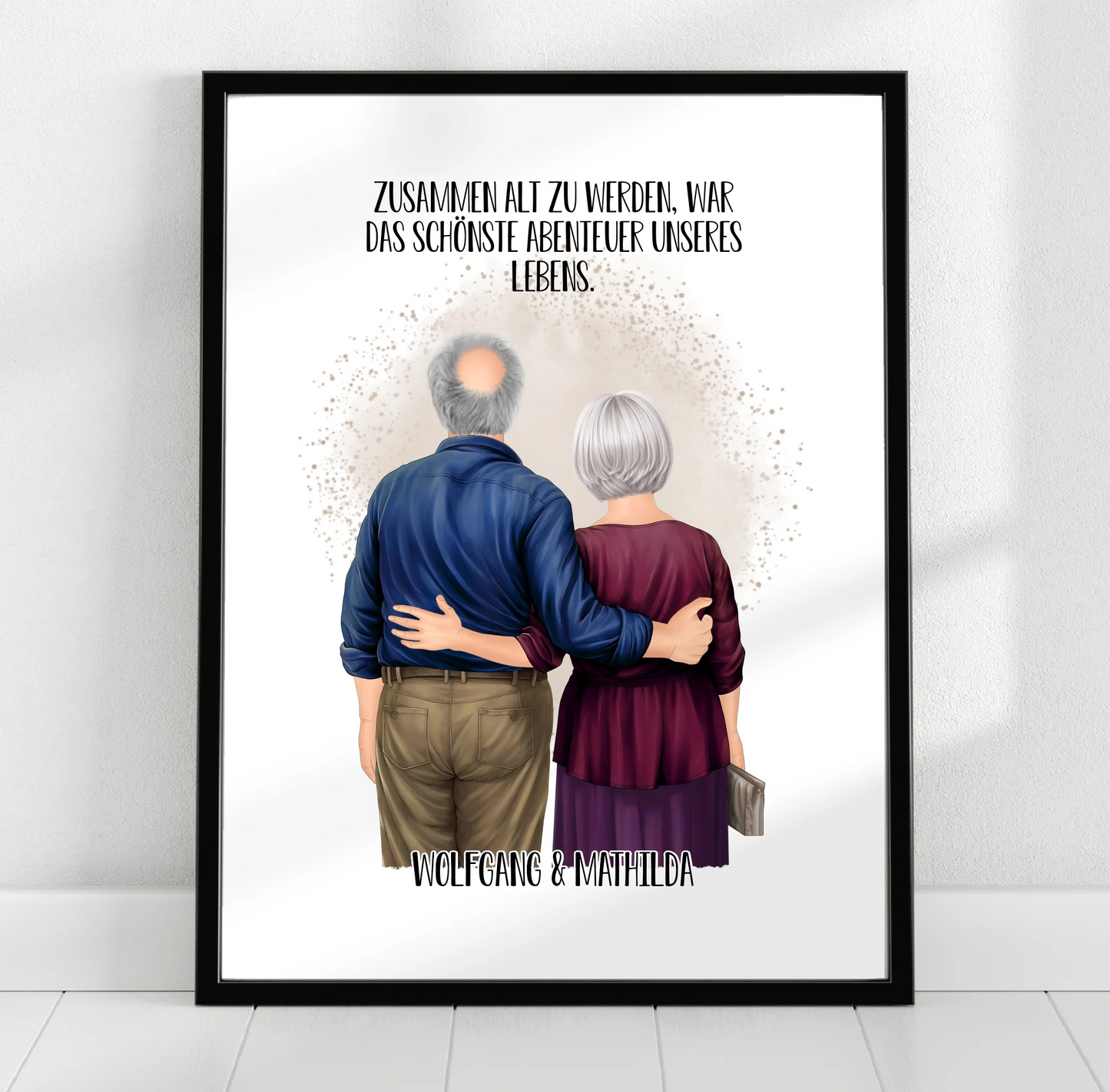 Paar Poster (Älteres Paar)