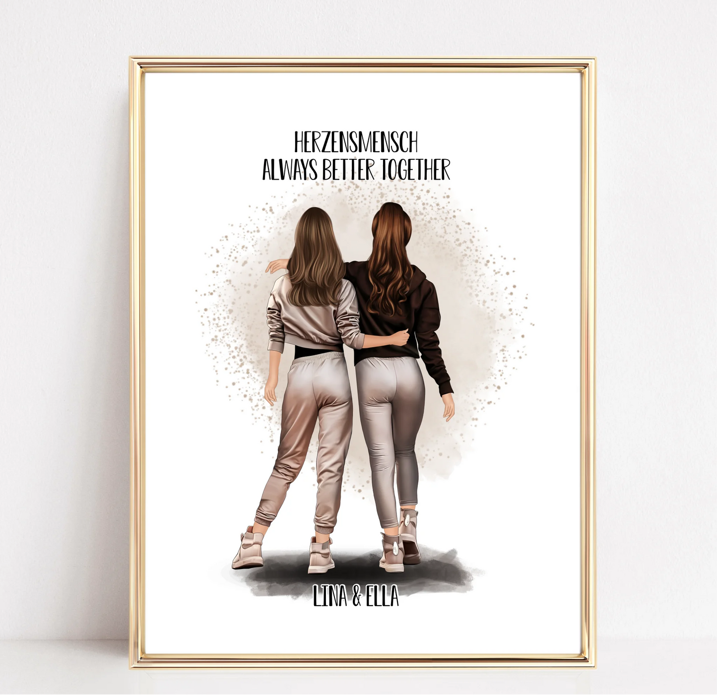 Beste Freundinnen (sportlich) Poster