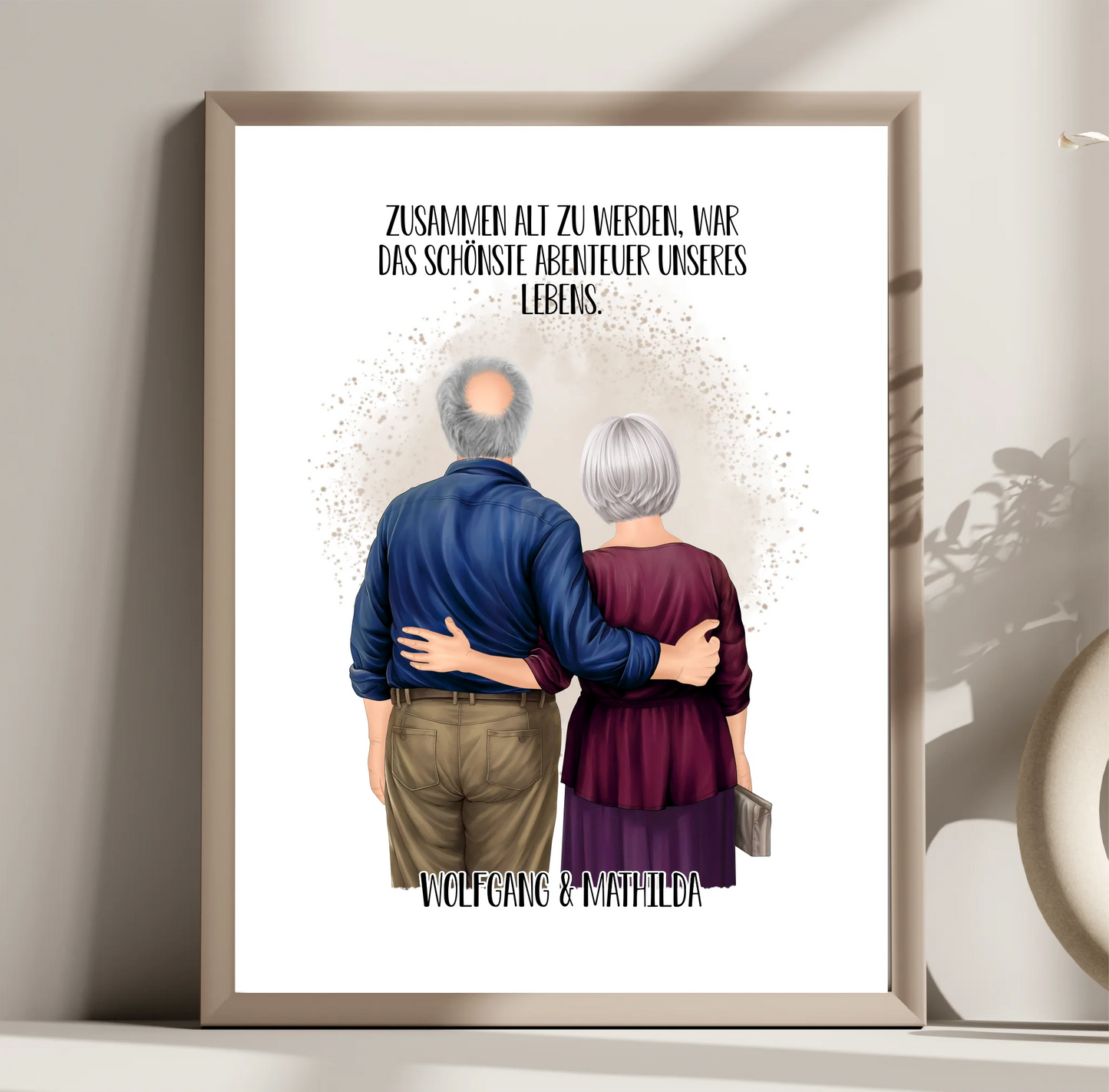 Paar Poster (Älteres Paar)