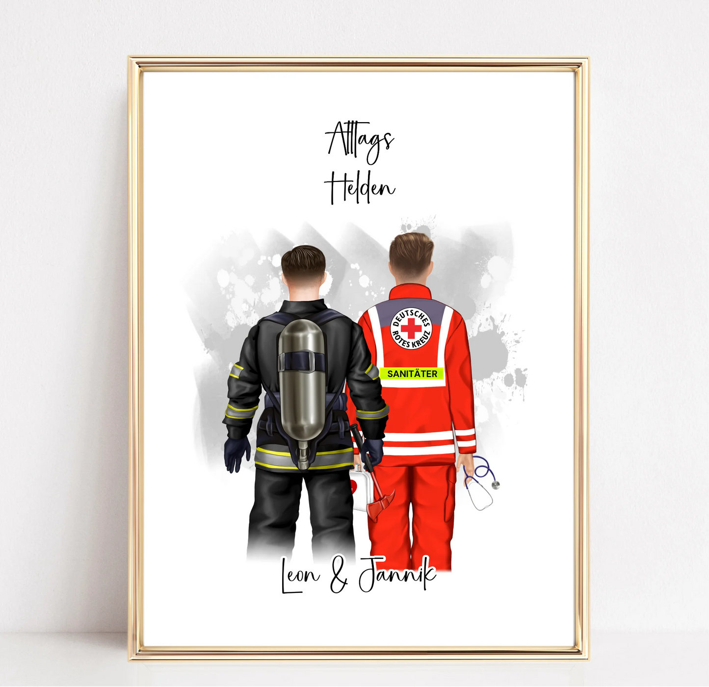 Feuerwehr & Sanitäter/THW/... Poster