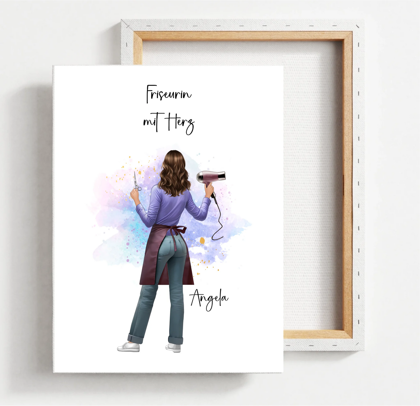 Friseur/Make-Up Artist/Nageldesigner (Mann/Frau) Poster