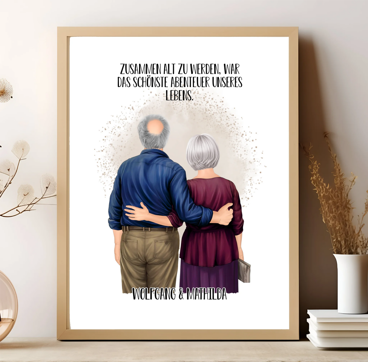 Paar Poster (Älteres Paar)