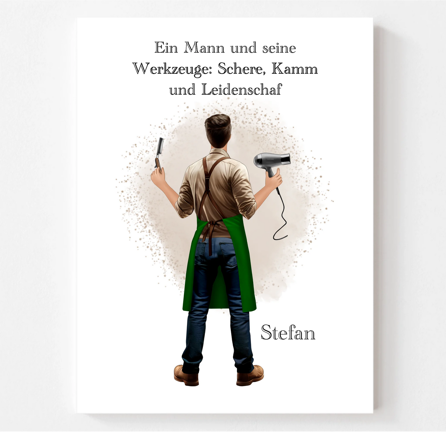 Friseur/Make-Up Artist/Nageldesigner (Mann/Frau) Poster