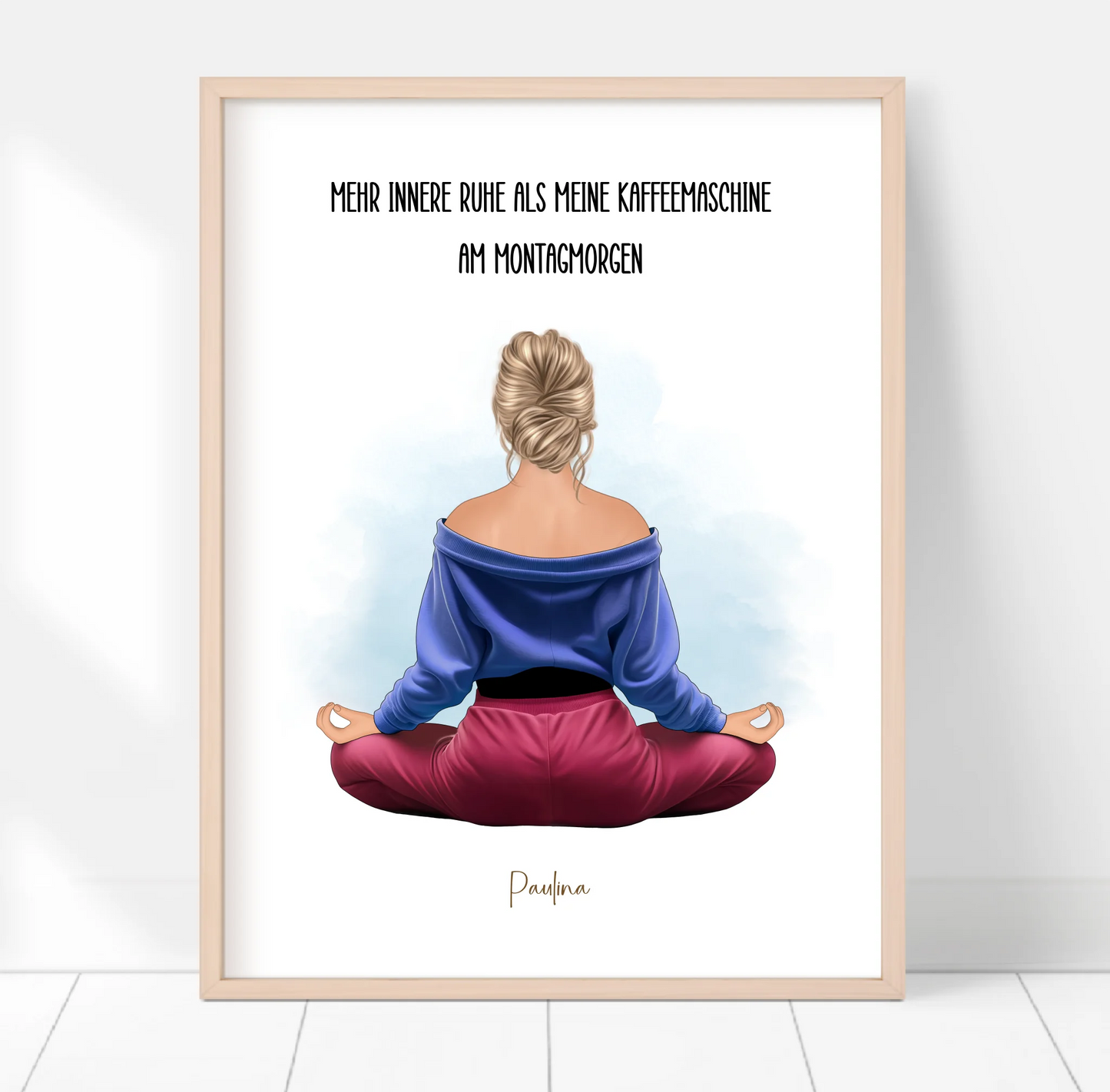 Yoga (Mann/Frau) Poster