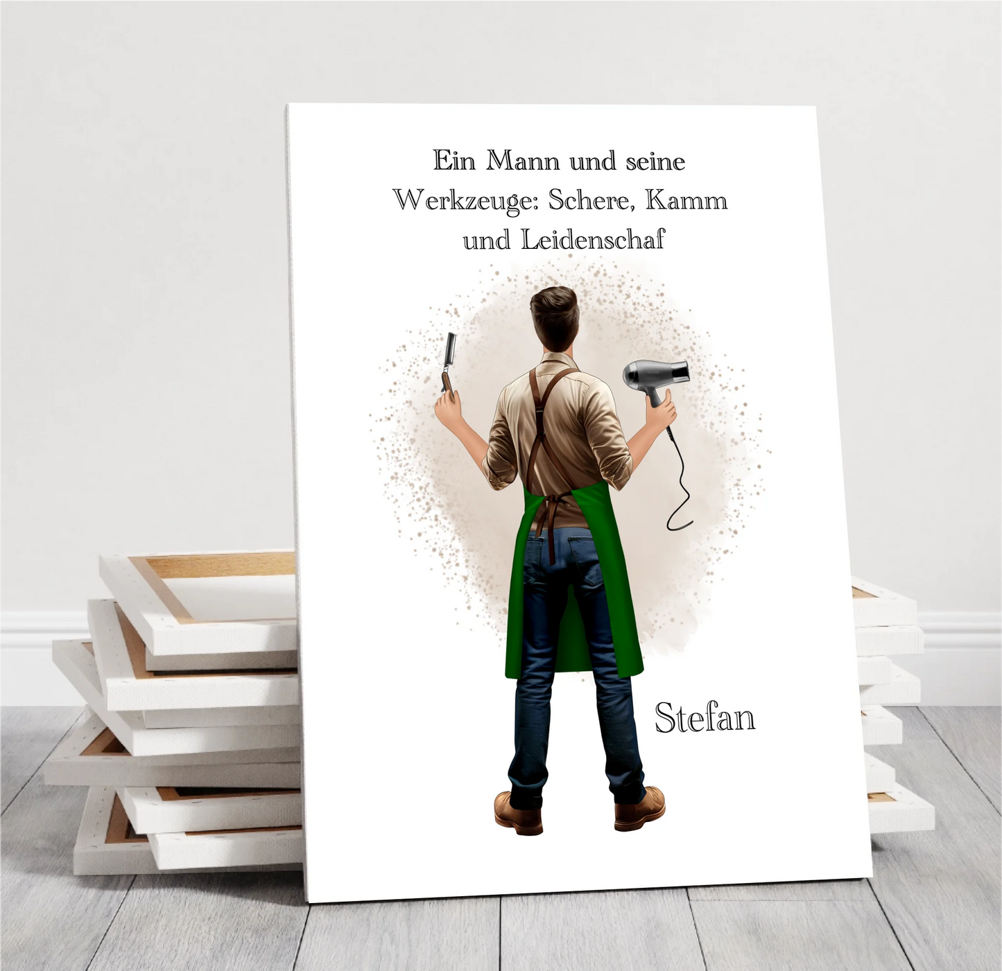 Friseur/Make-Up Artist/Nageldesigner (Mann/Frau) Poster