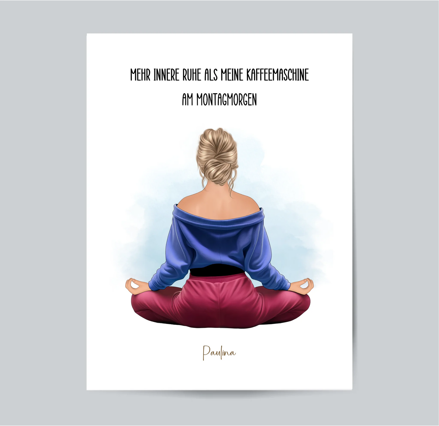 Yoga (Mann/Frau) Poster