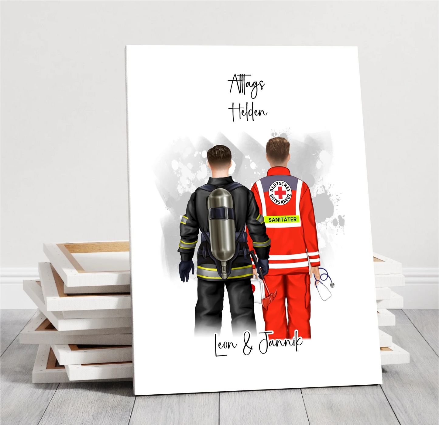 Feuerwehr & Sanitäter/THW/... Poster