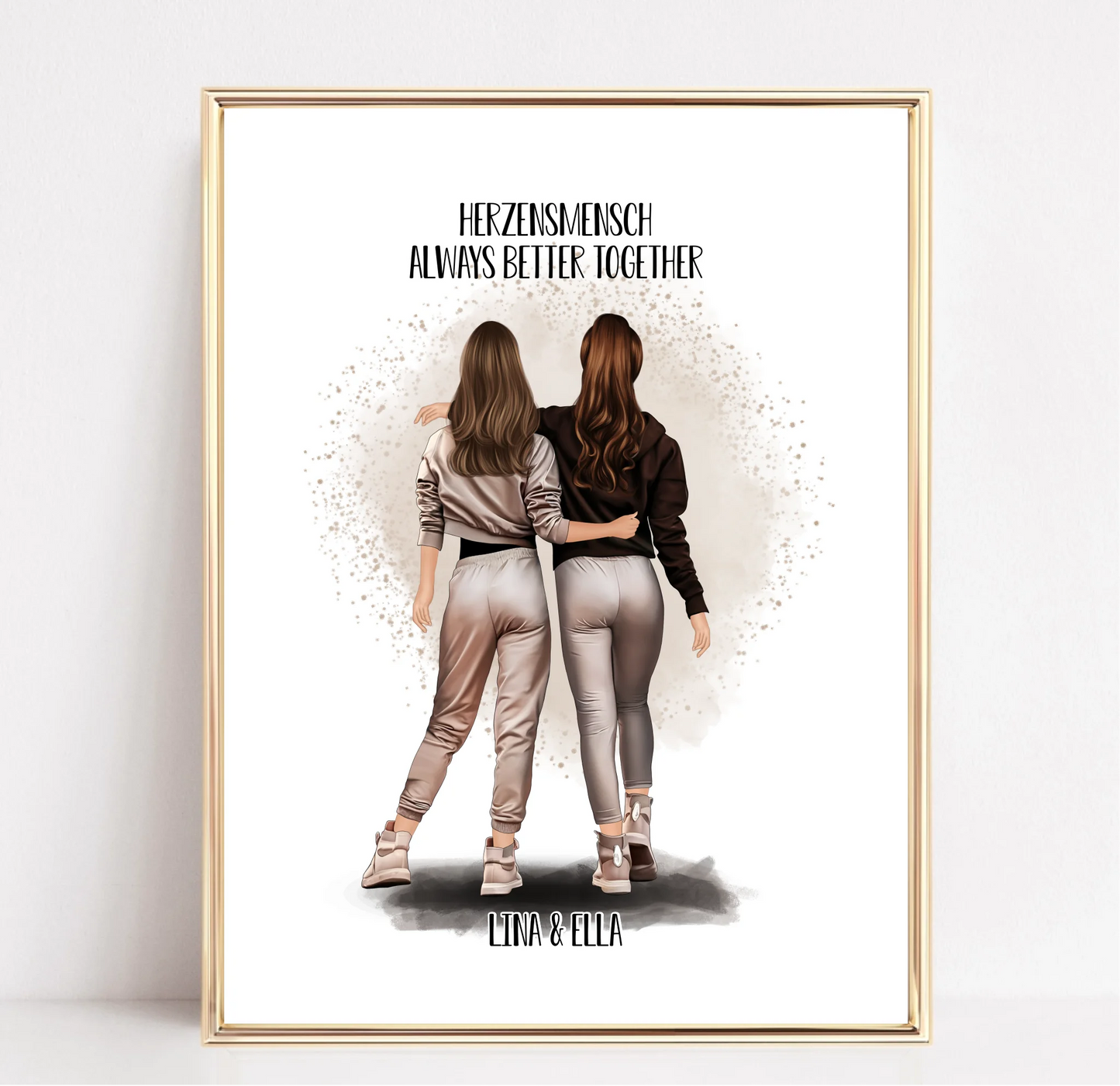 Beste Freundinnen (sportlich) Poster