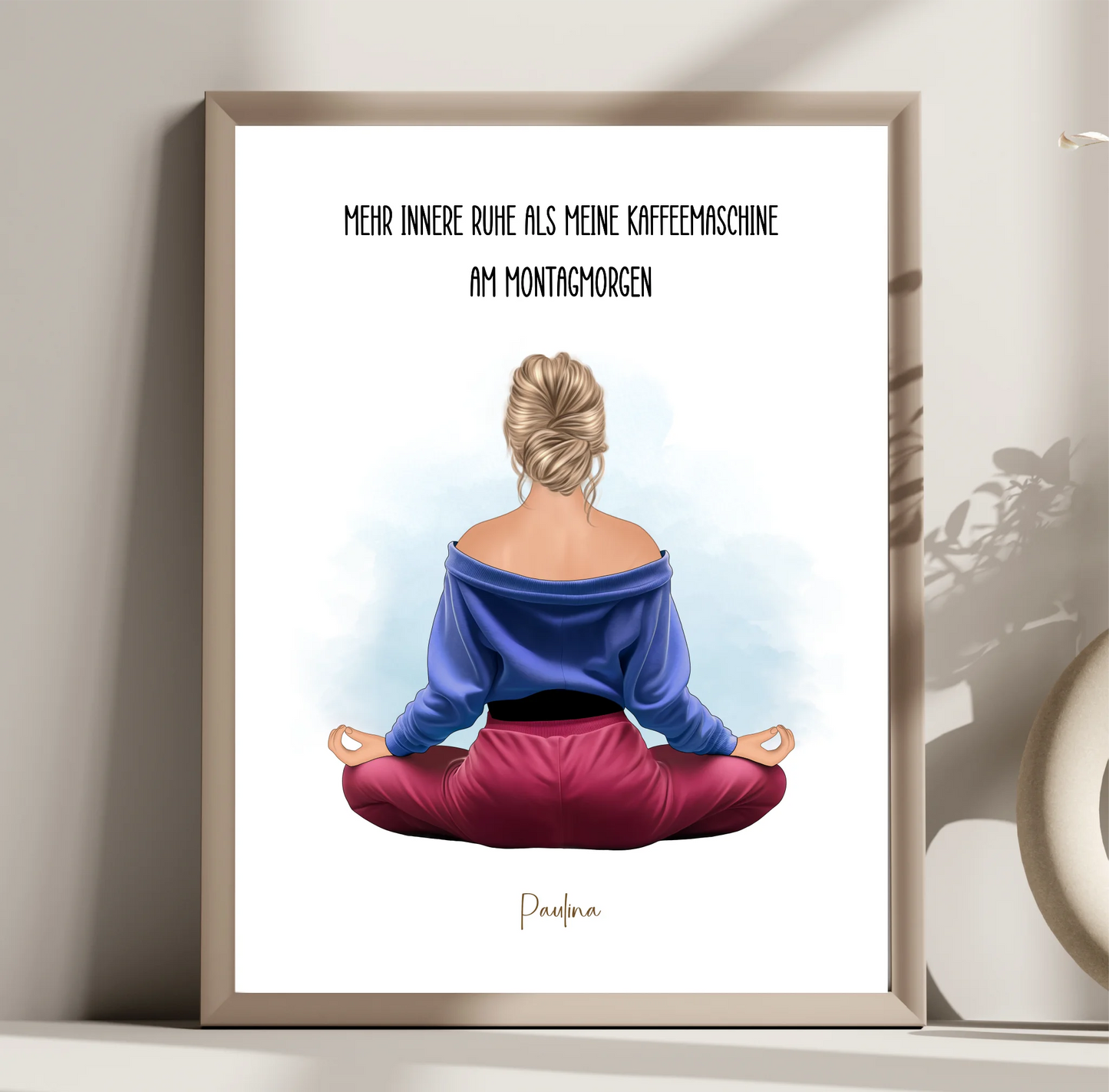 Yoga (Mann/Frau) Poster