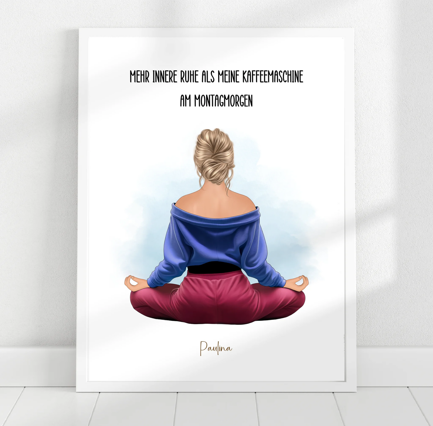 Yoga (Mann/Frau) Poster