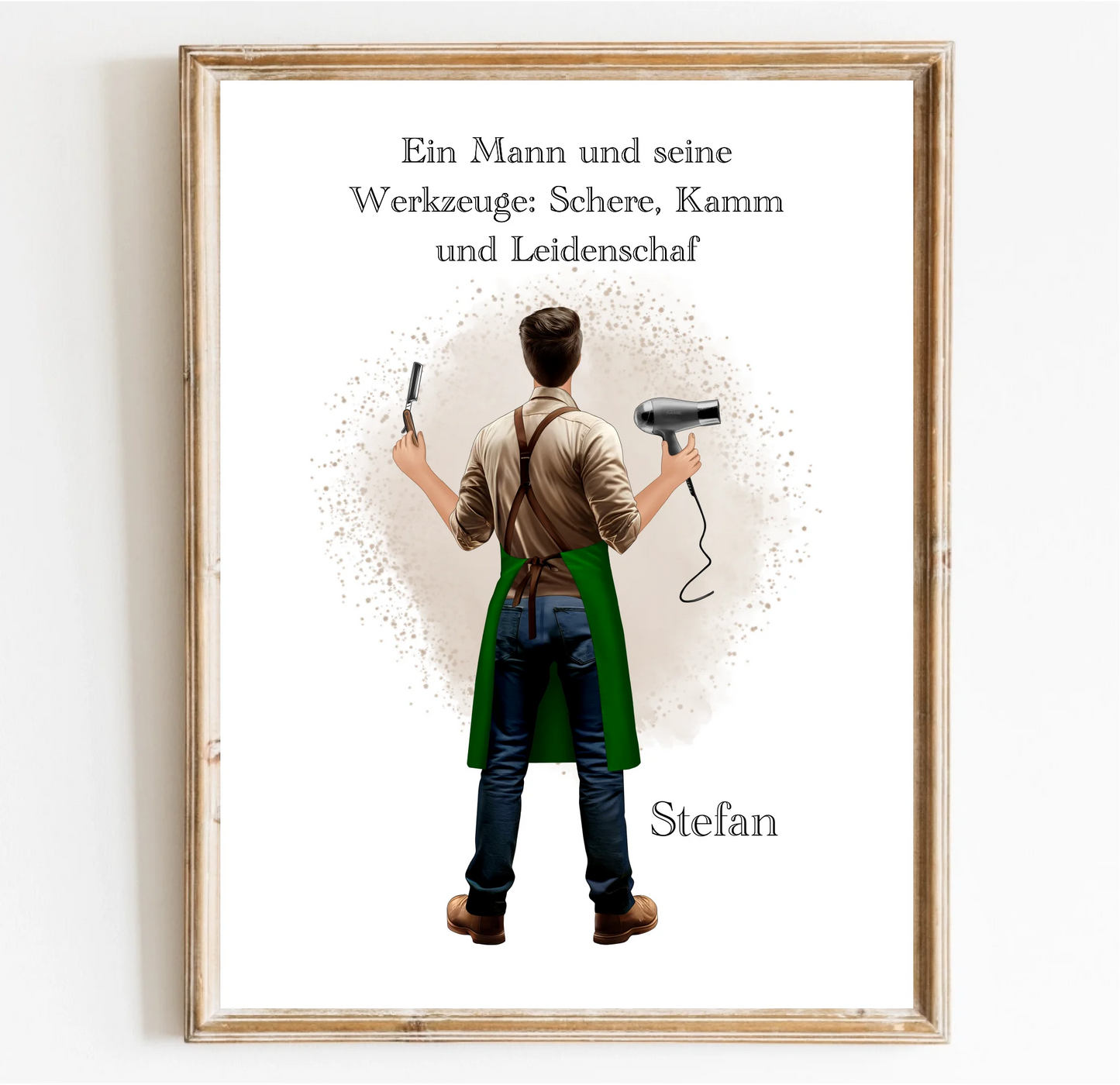 Friseur/Make-Up Artist/Nageldesigner (Mann/Frau) Poster