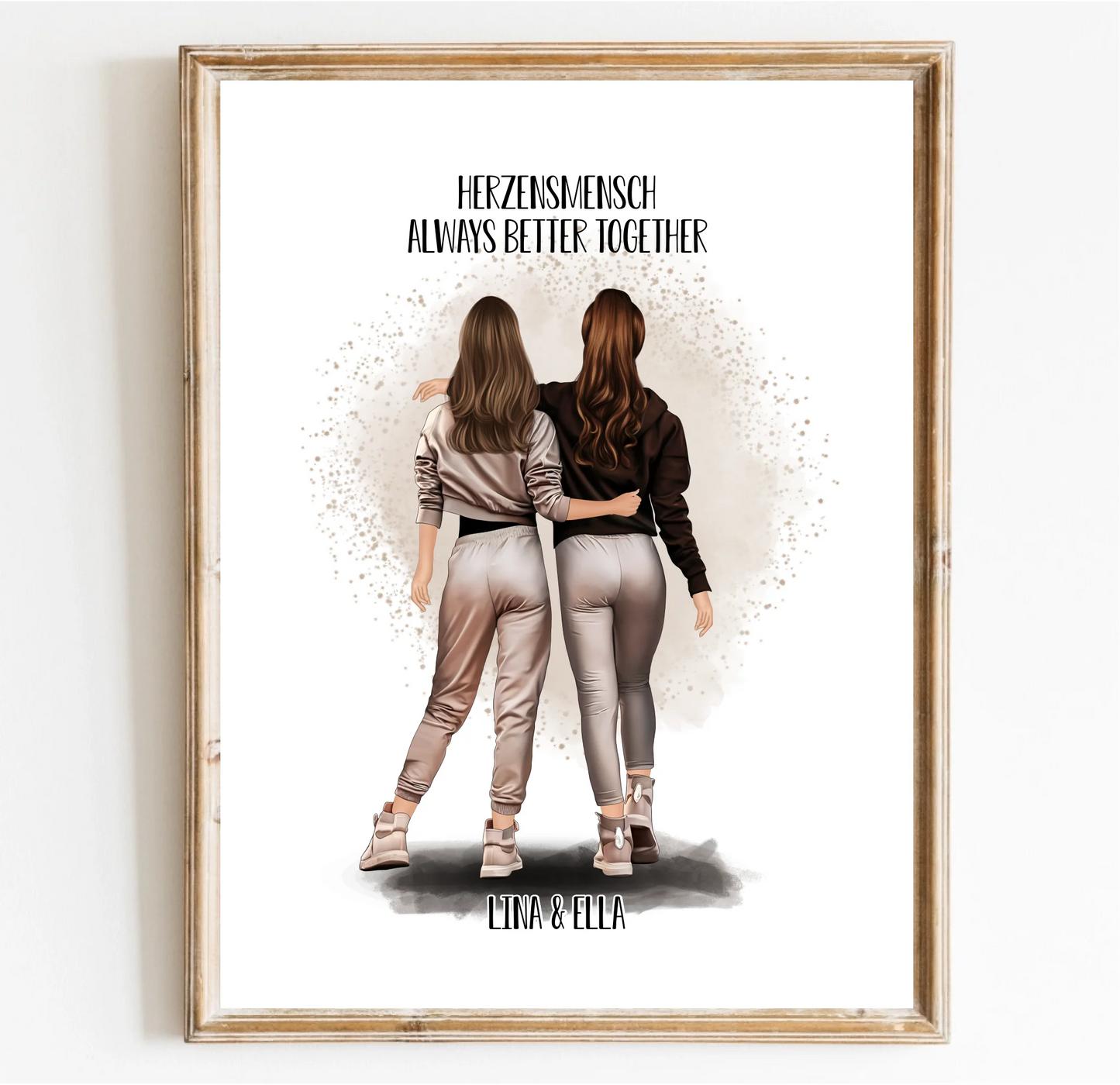 Beste Freundinnen (sportlich) Poster