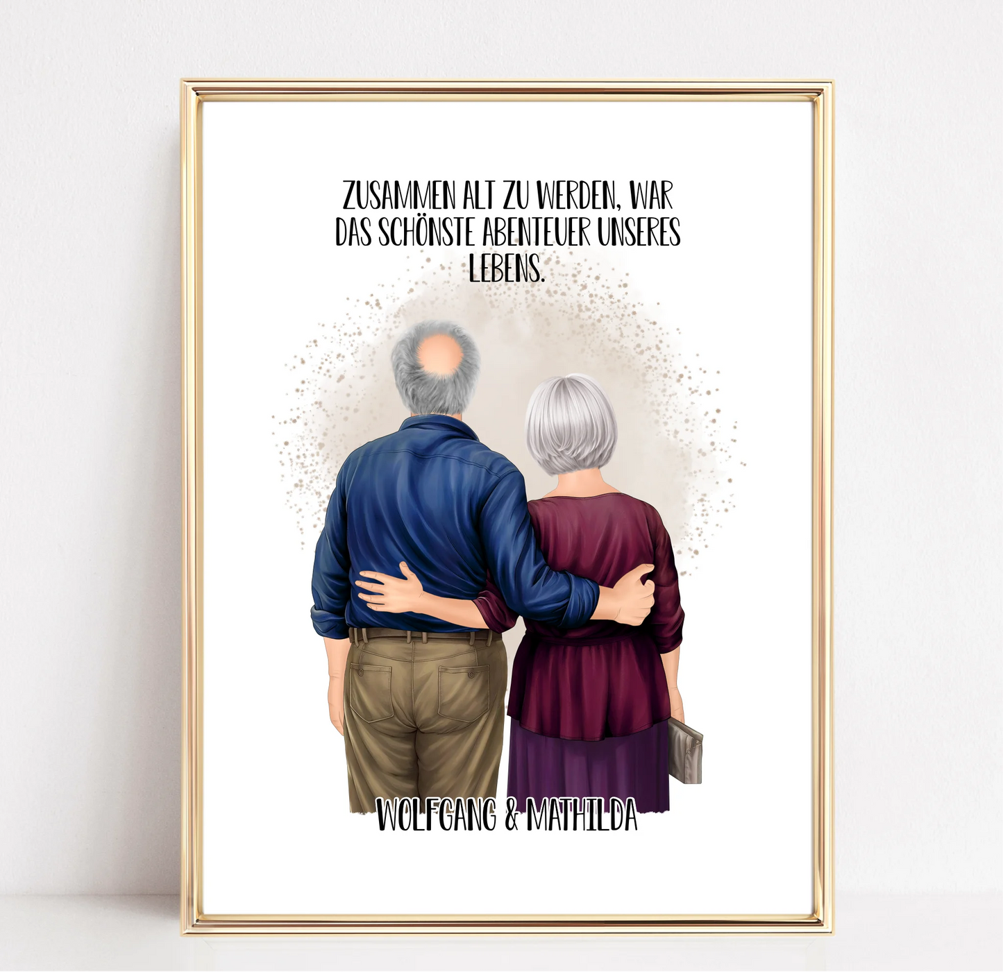 Paar Poster (Älteres Paar)