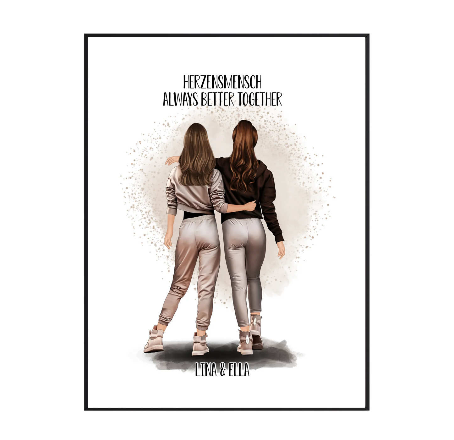 Beste Freundinnen (sportlich) Poster
