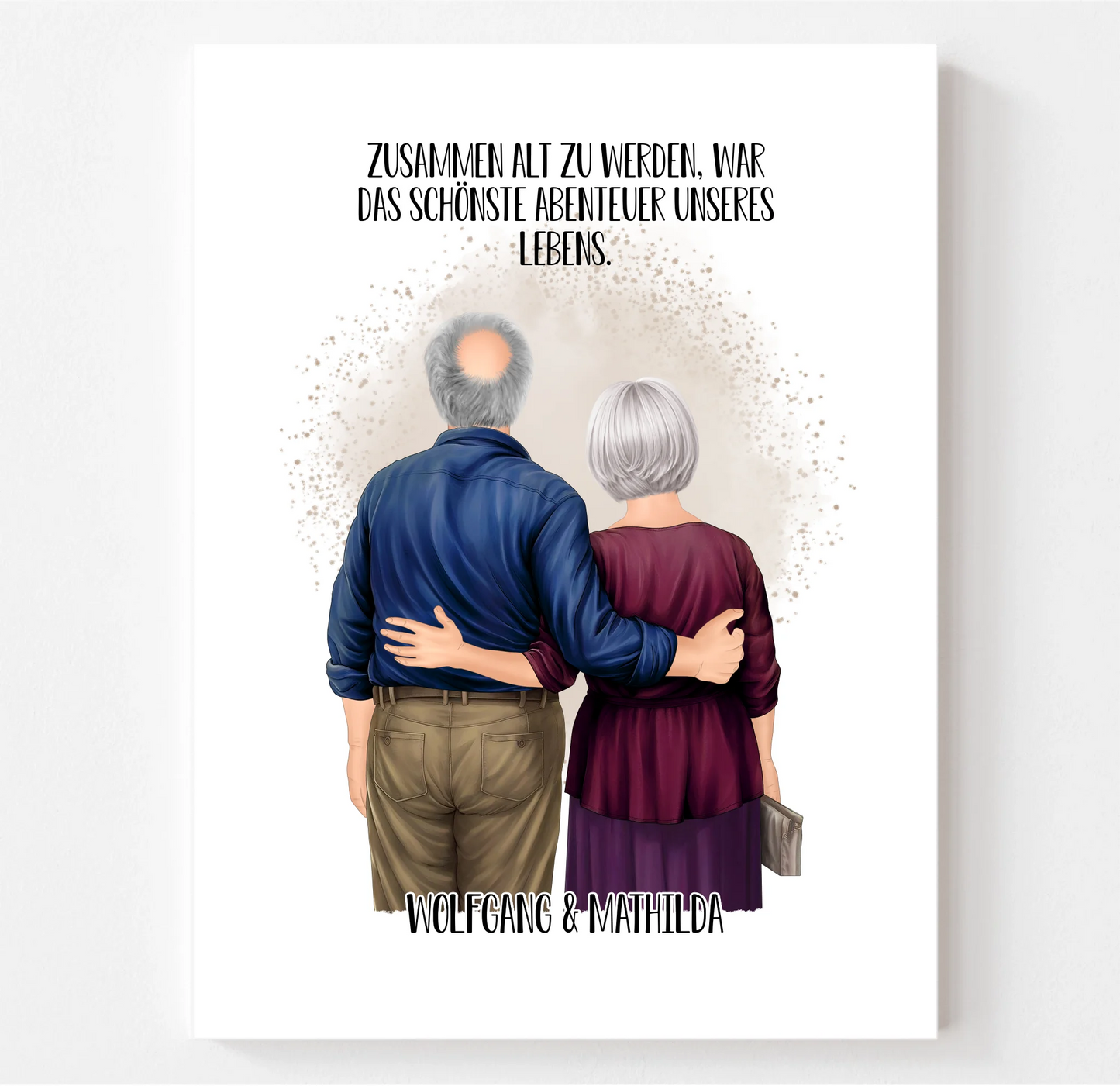Paar Poster (Älteres Paar)