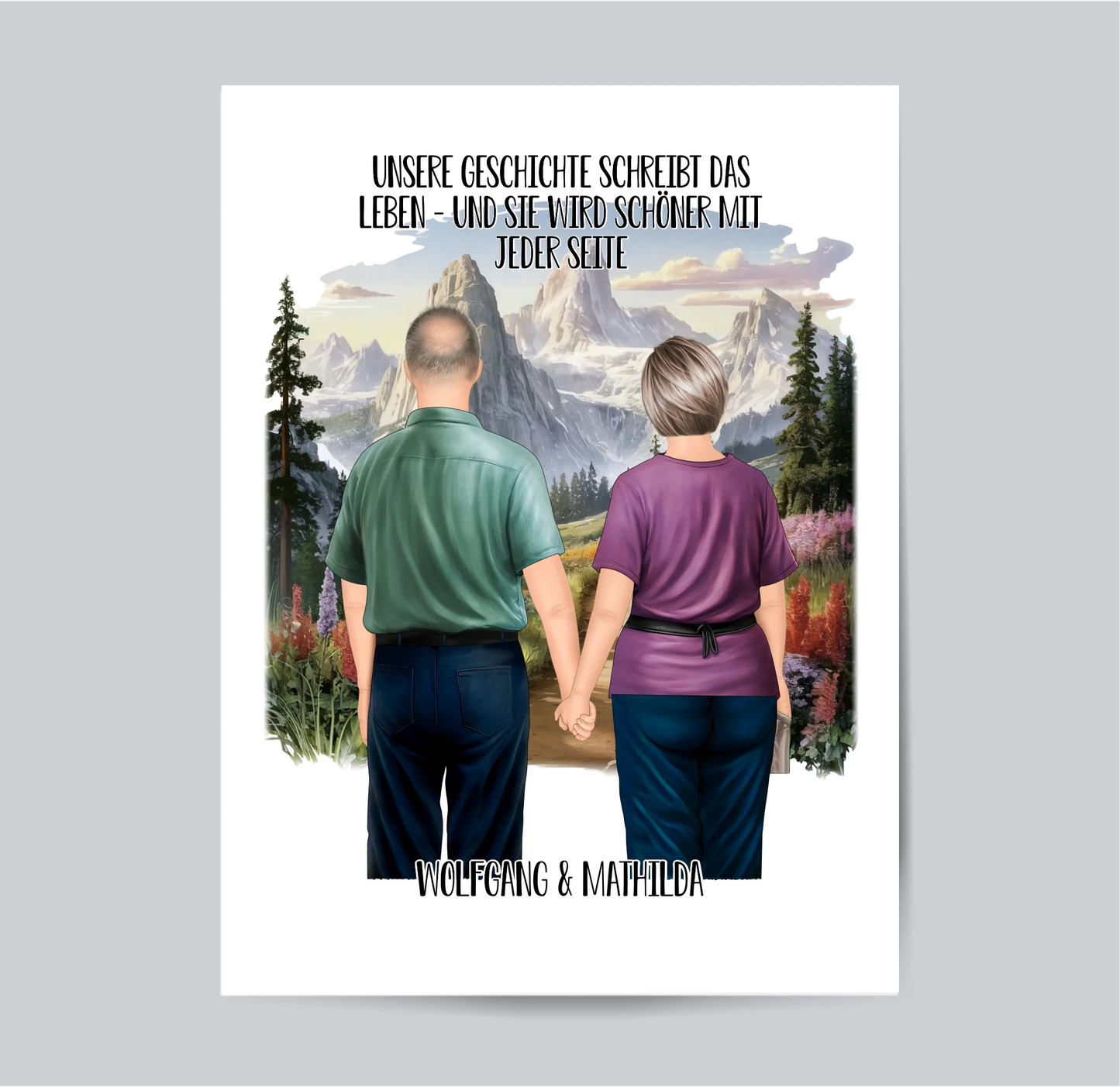 Älteres Ehepaar Poster