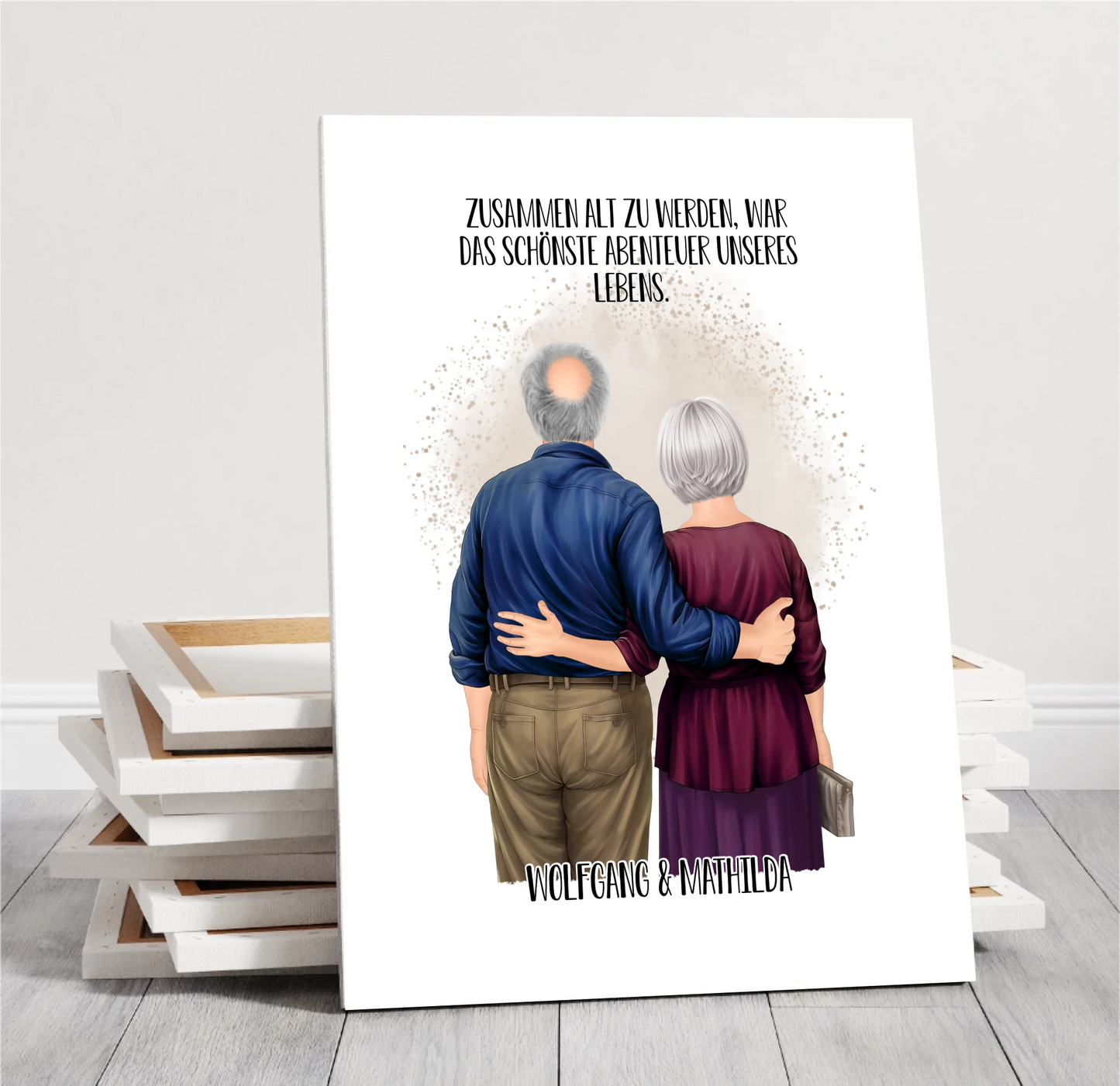 Paar Poster (Älteres Paar)