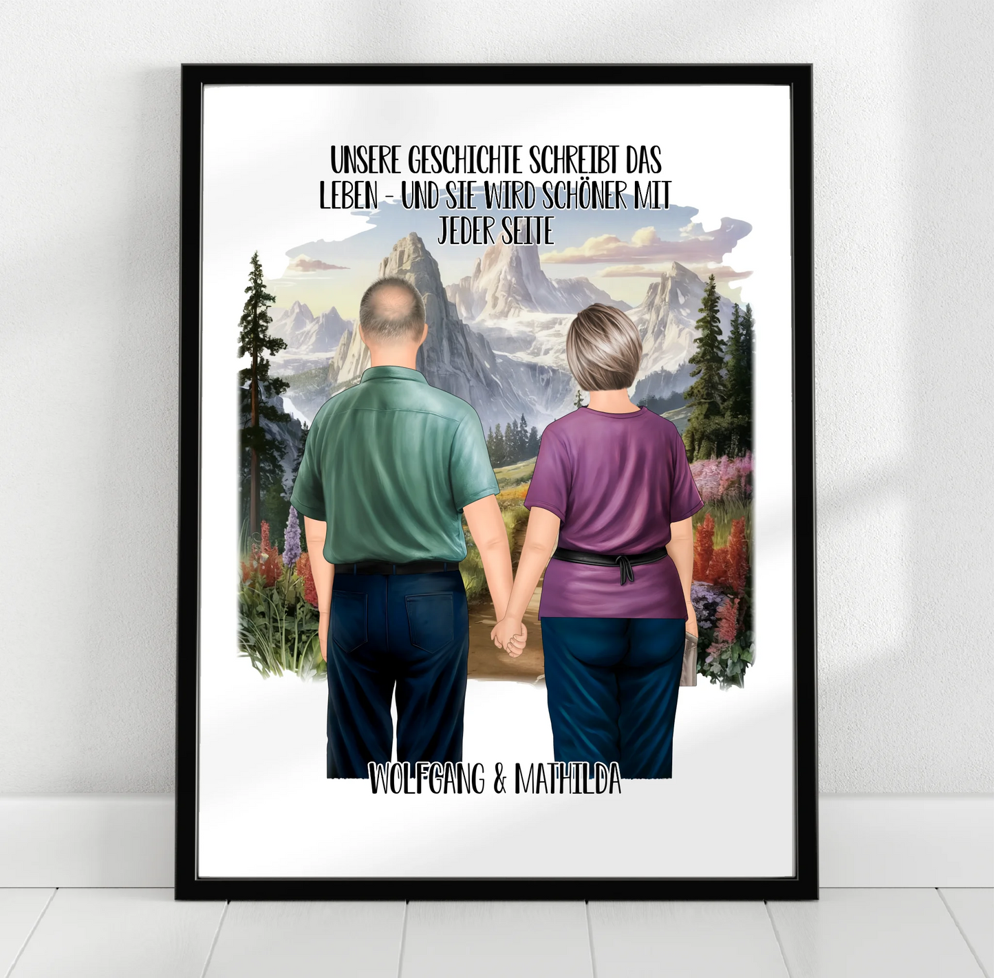 Älteres Ehepaar Poster
