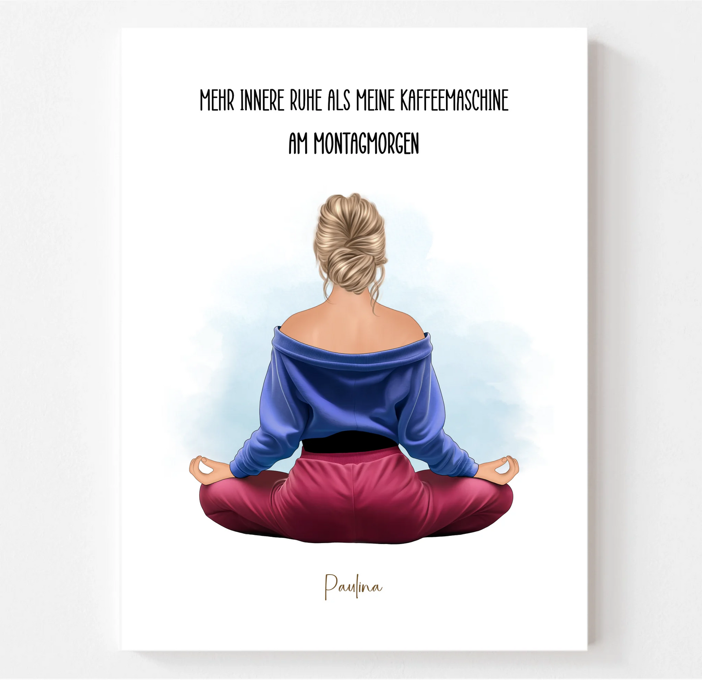 Yoga (Mann/Frau) Poster