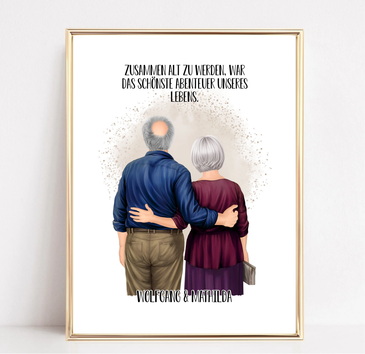 Paar Poster (Älteres Paar)
