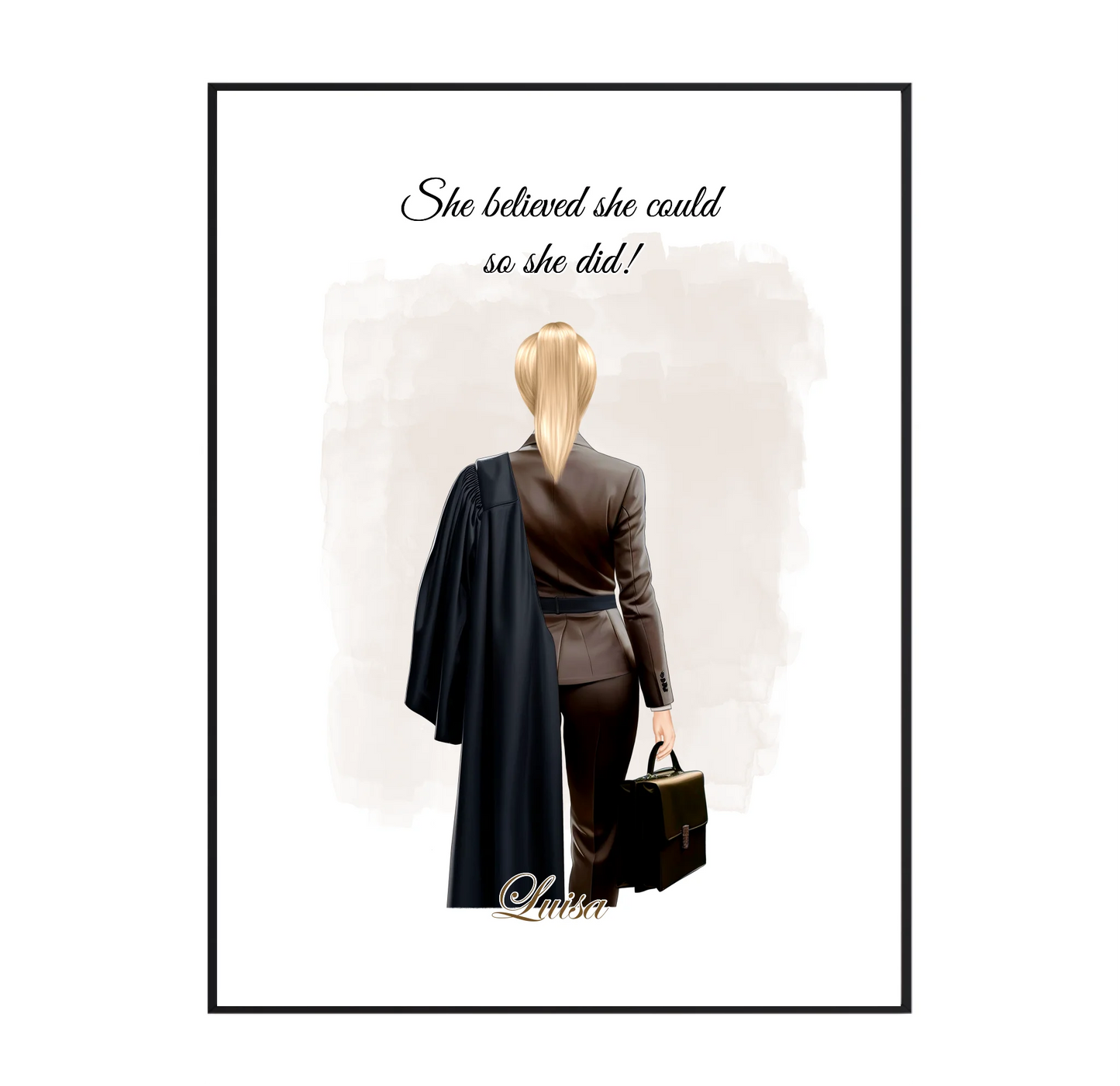 Anwalt (Mann&Frau) Poster