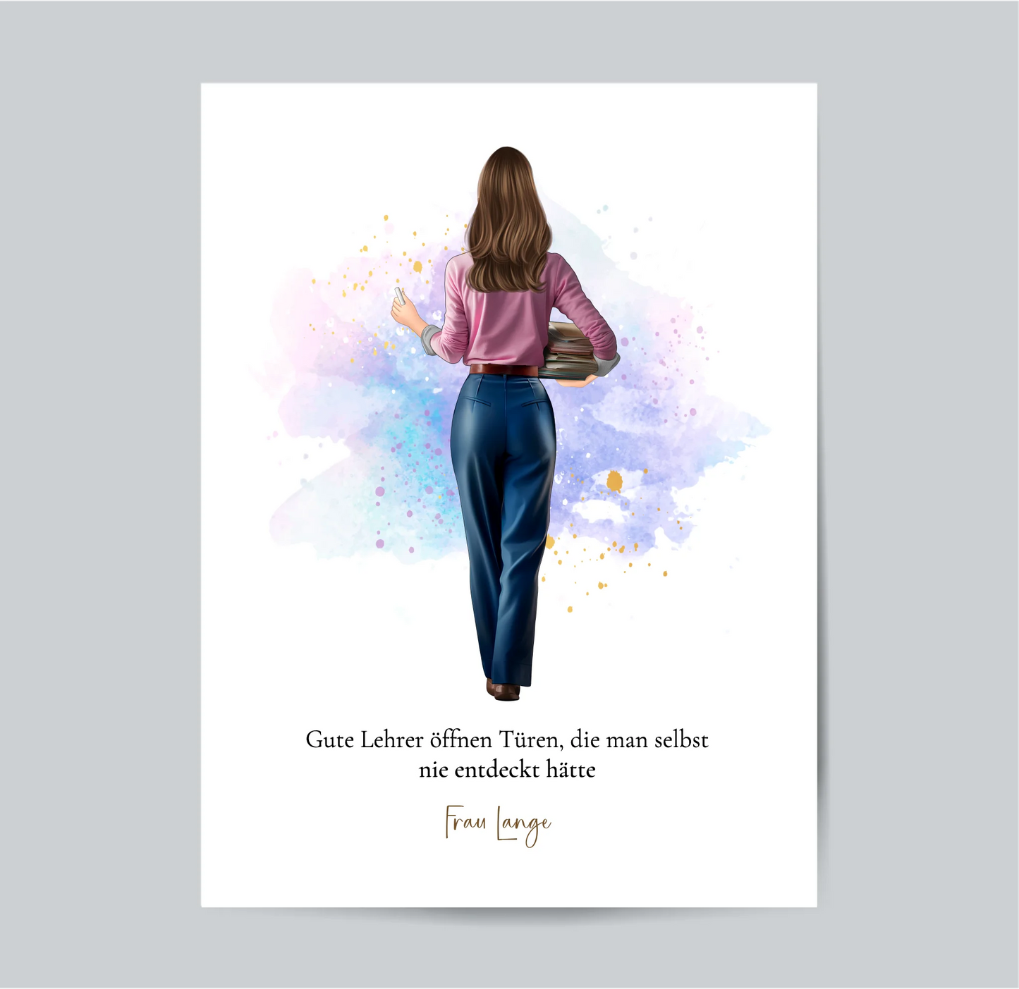 Lehrerin/Erzieherin Poster