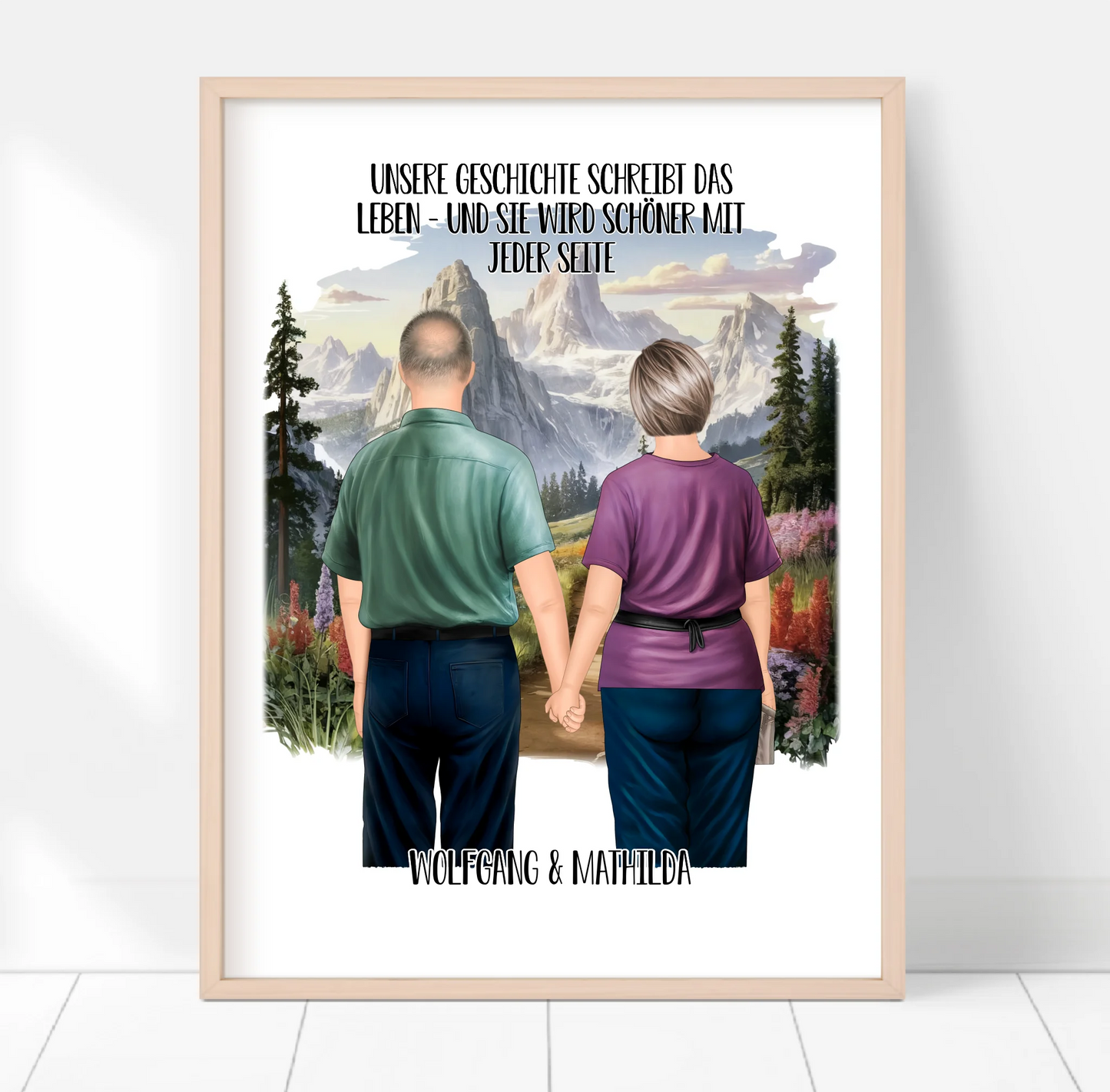 Älteres Ehepaar Poster