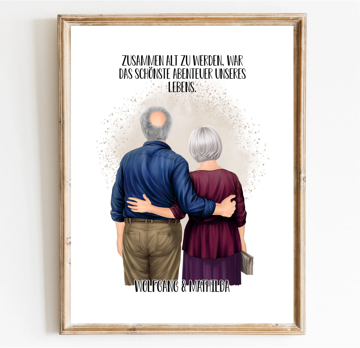 Paar Poster (Älteres Paar)