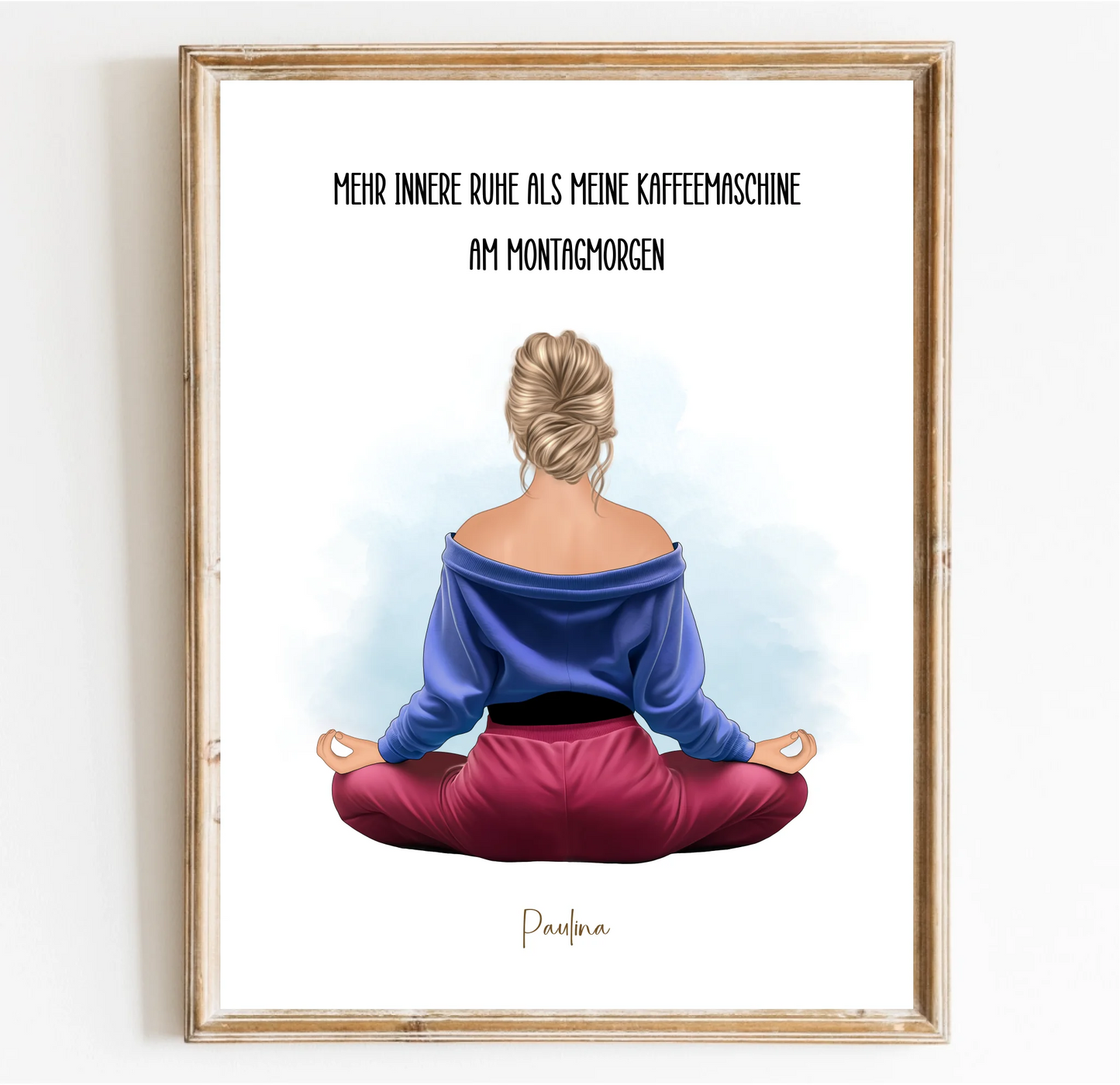 Yoga (Mann/Frau) Poster