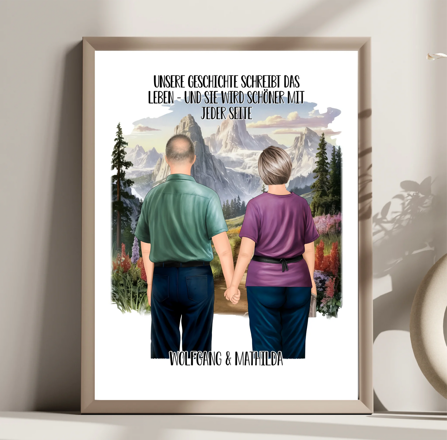 Älteres Ehepaar Poster