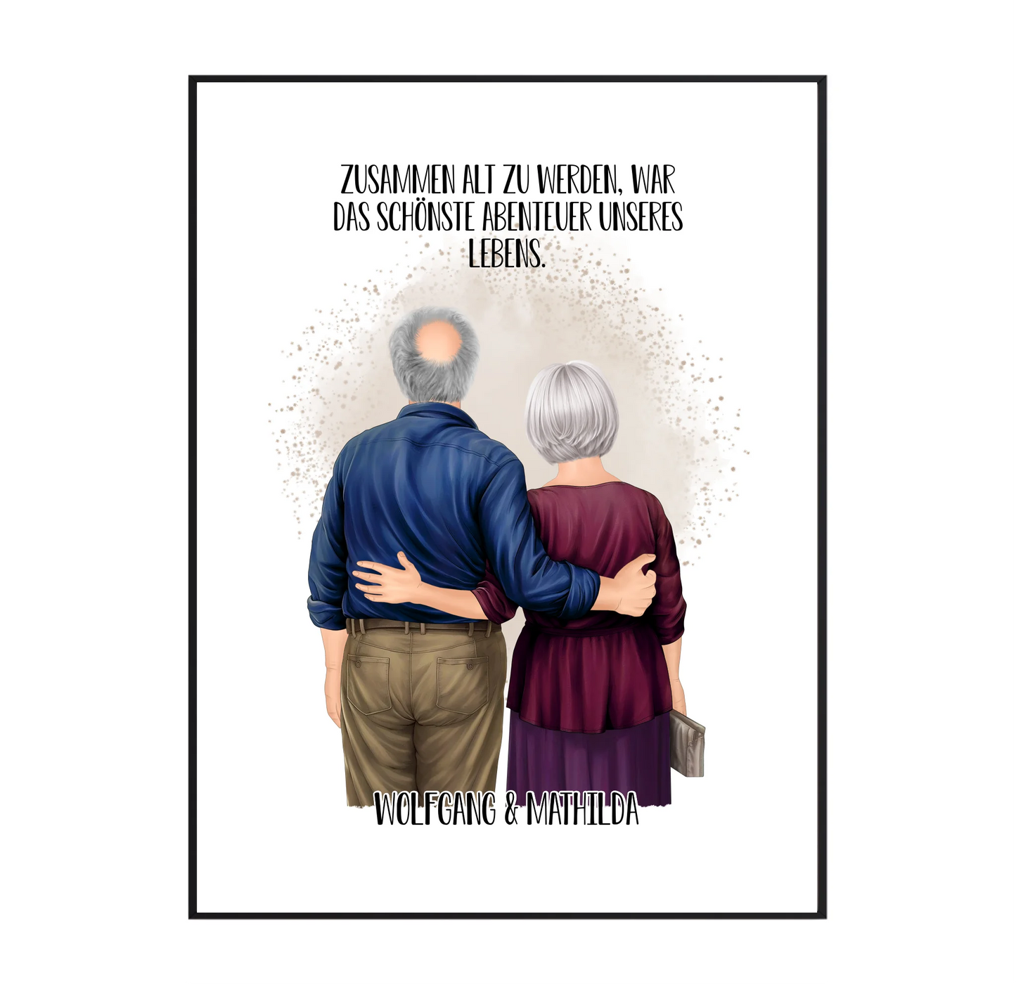 Paar Poster (Älteres Paar)