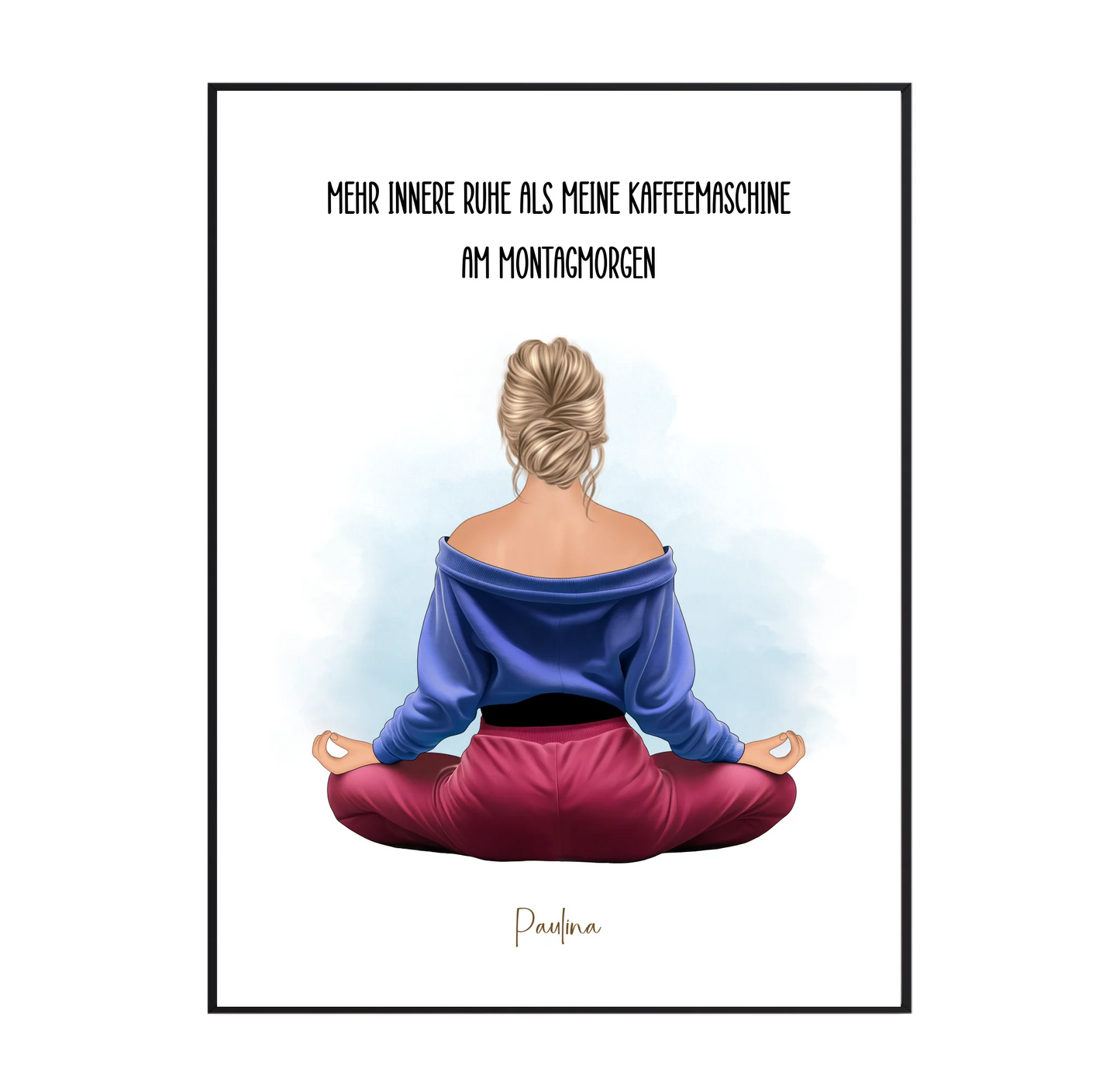 Yoga (Mann/Frau) Poster