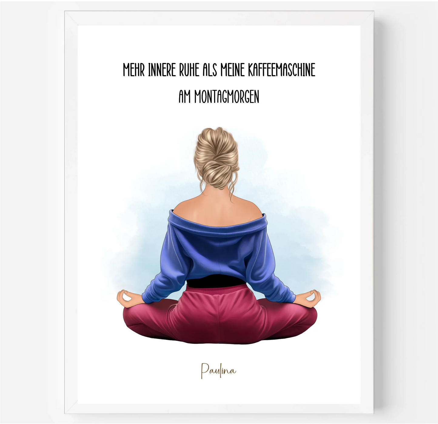 Yoga (Mann/Frau) Poster
