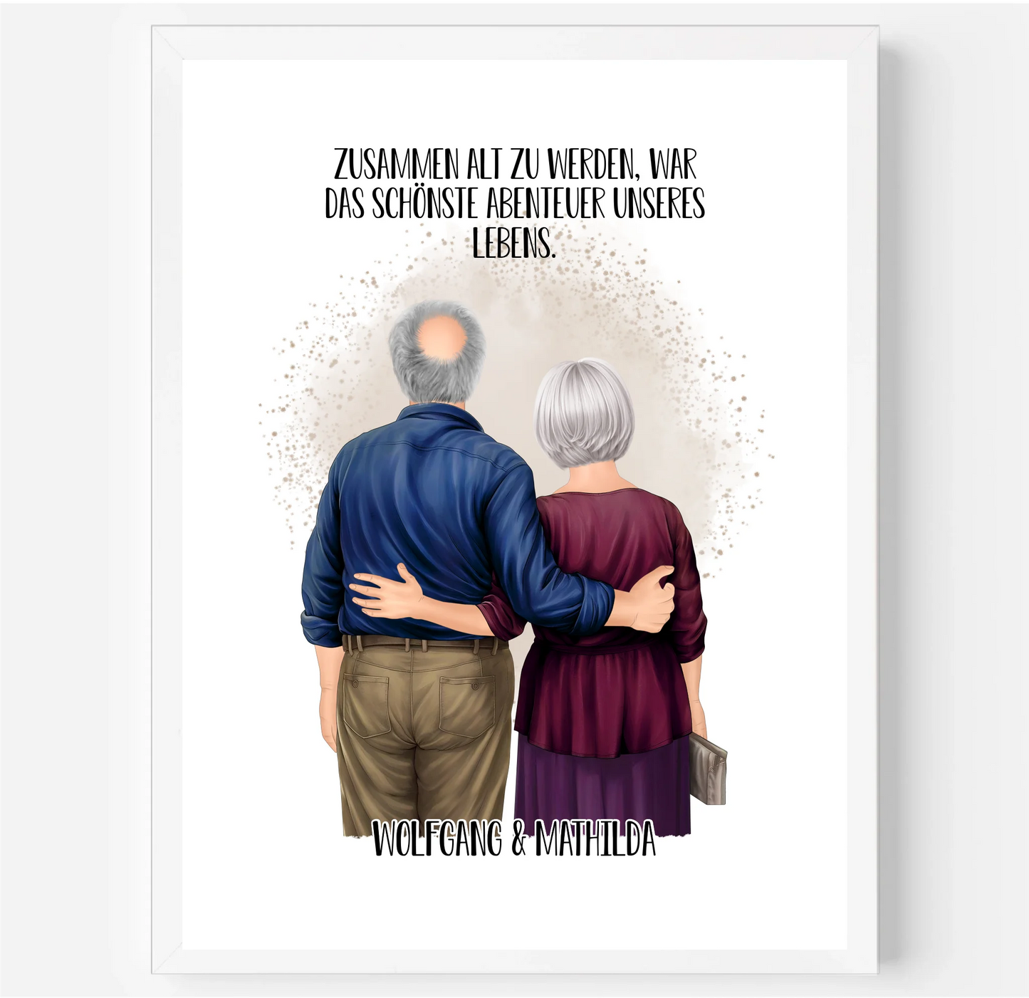 Paar Poster (Älteres Paar)