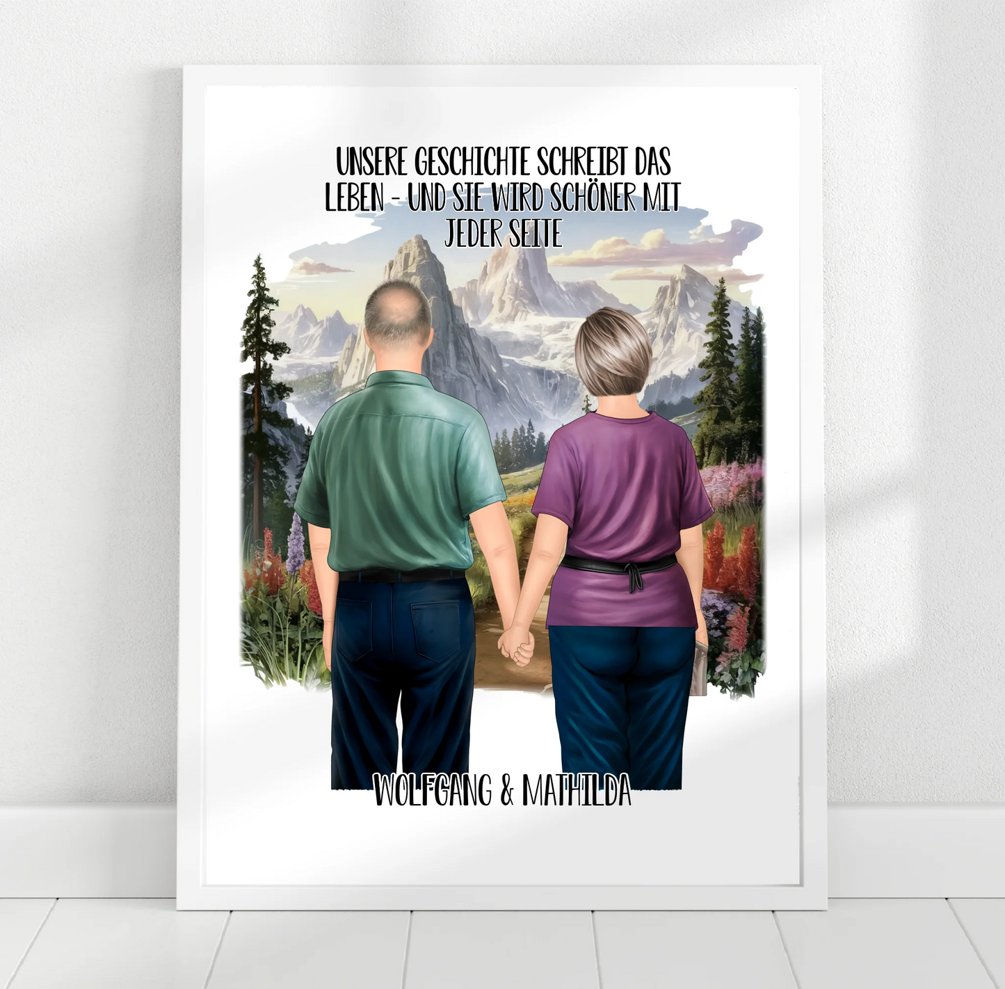 Älteres Ehepaar Poster