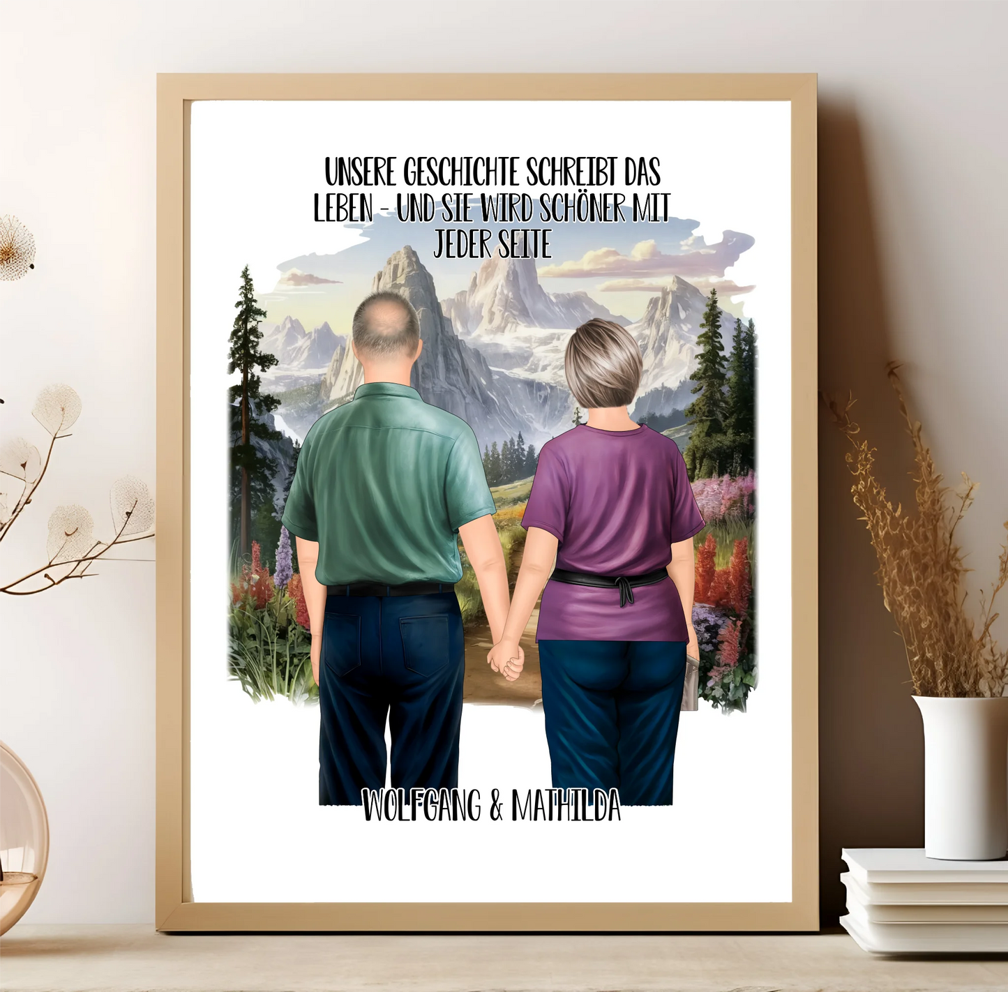 Älteres Ehepaar Poster