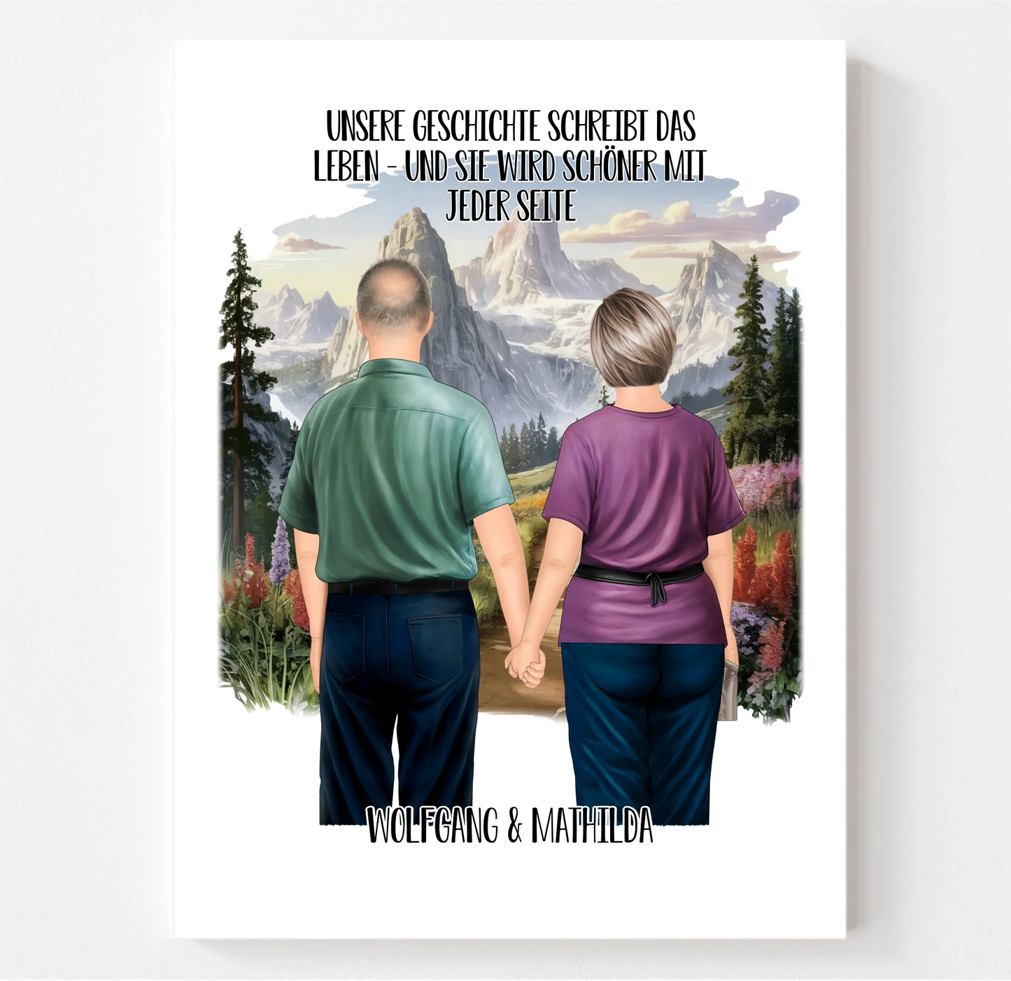 Älteres Ehepaar Poster