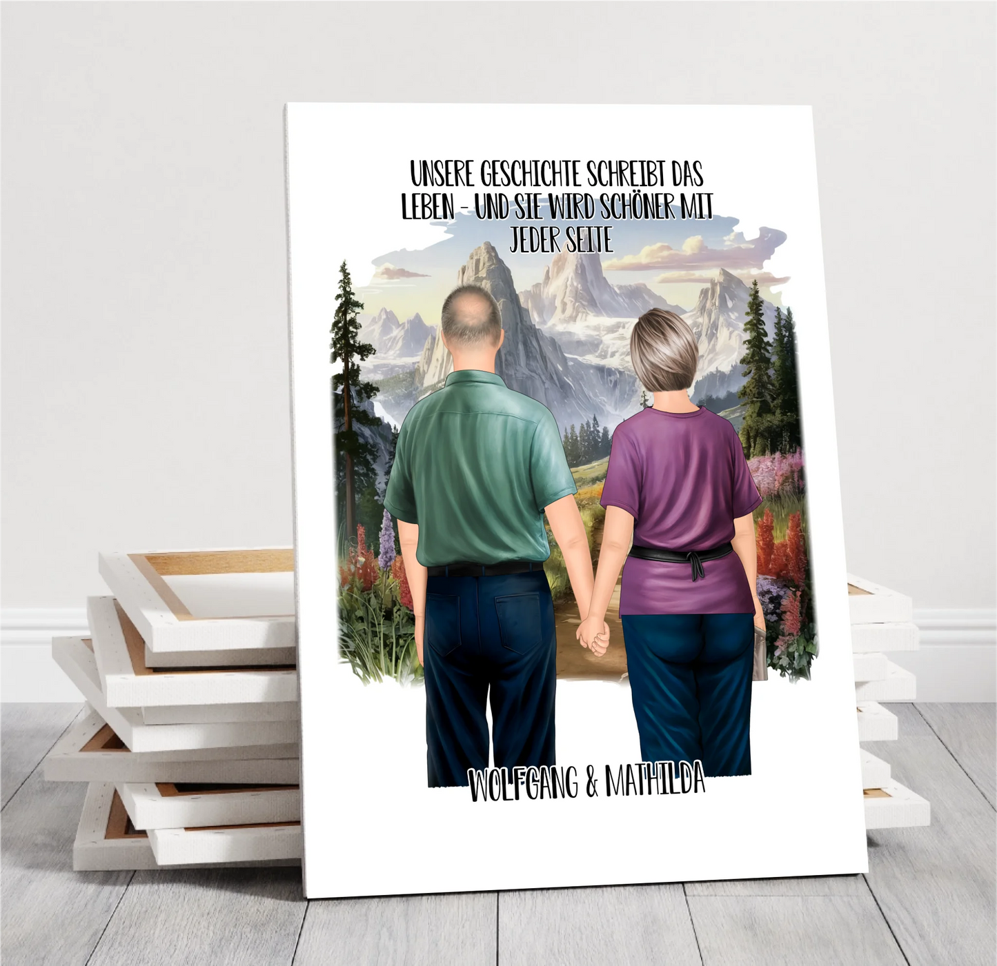 Älteres Ehepaar Poster