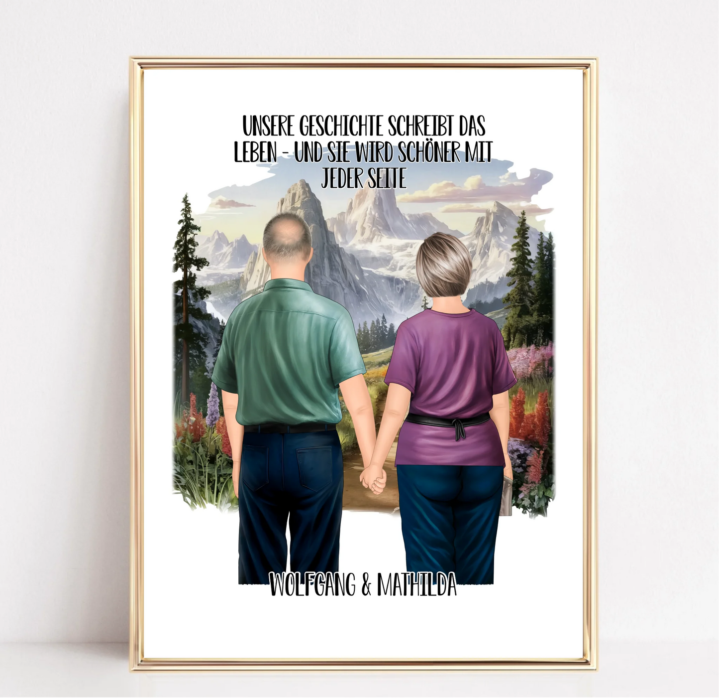 Älteres Ehepaar Poster