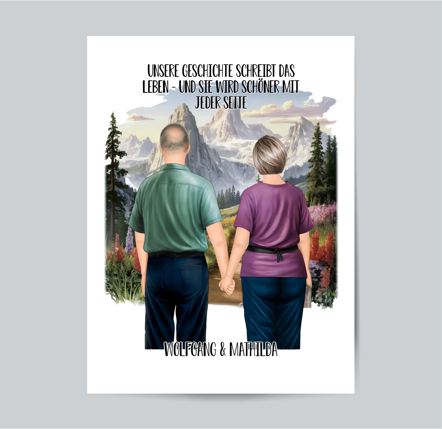 Älteres Ehepaar Poster