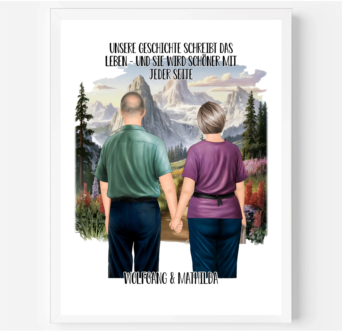 Älteres Ehepaar Poster