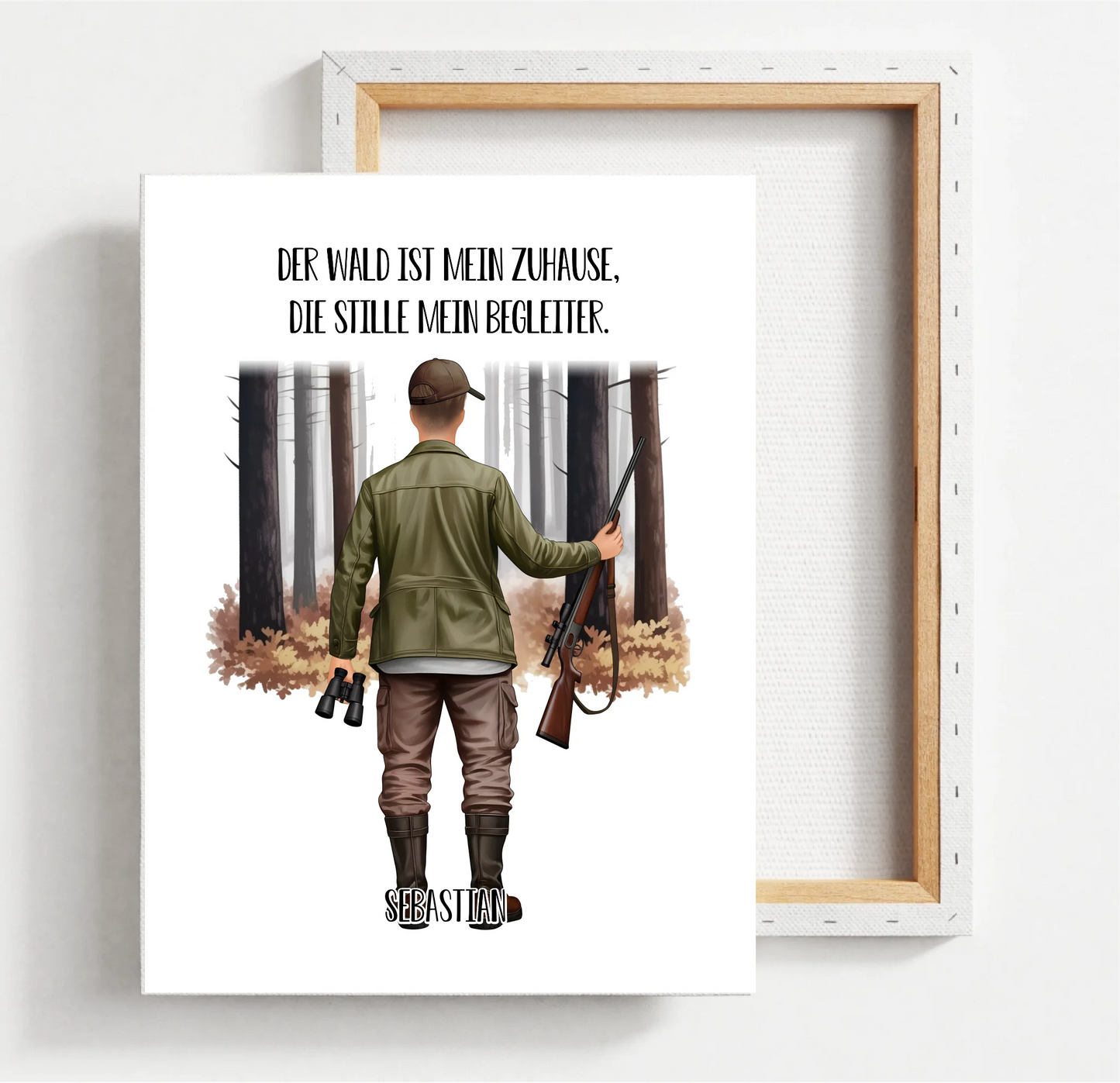 Jäger Poster (Mann o. Frau)