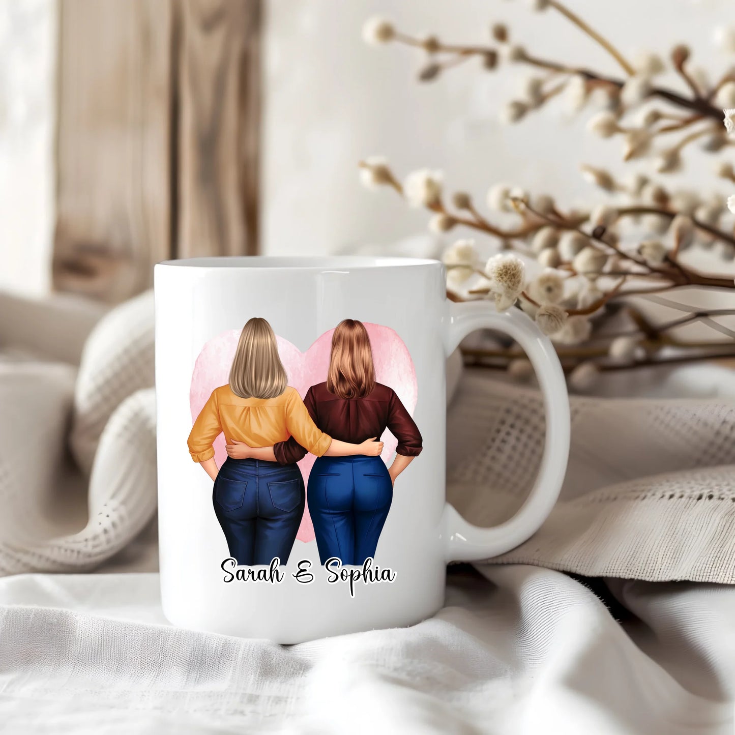 Curvy Freundin Tasse