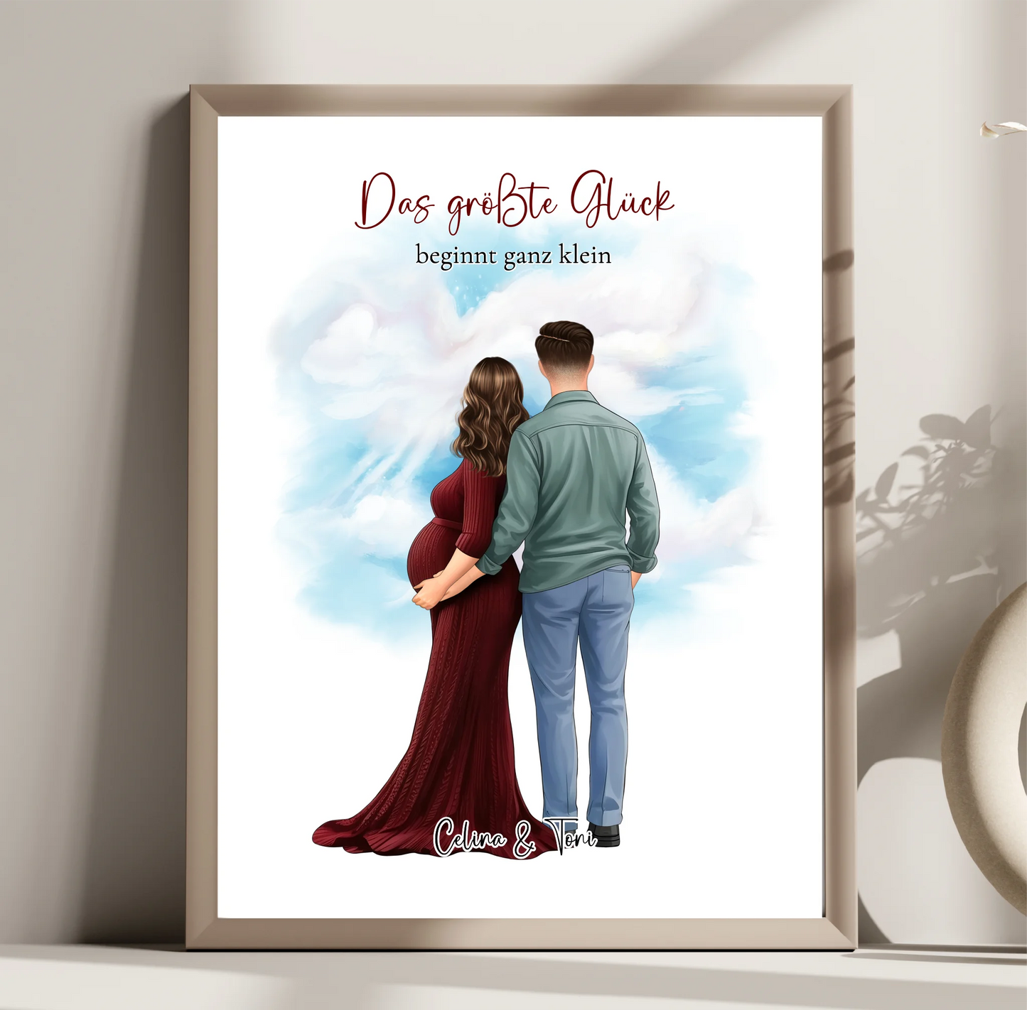 Pärchen Schwanger Poster