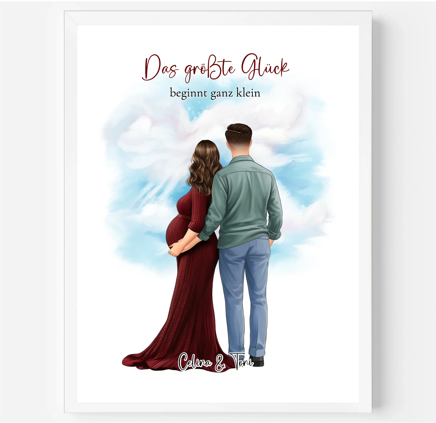 Pärchen Schwanger Poster