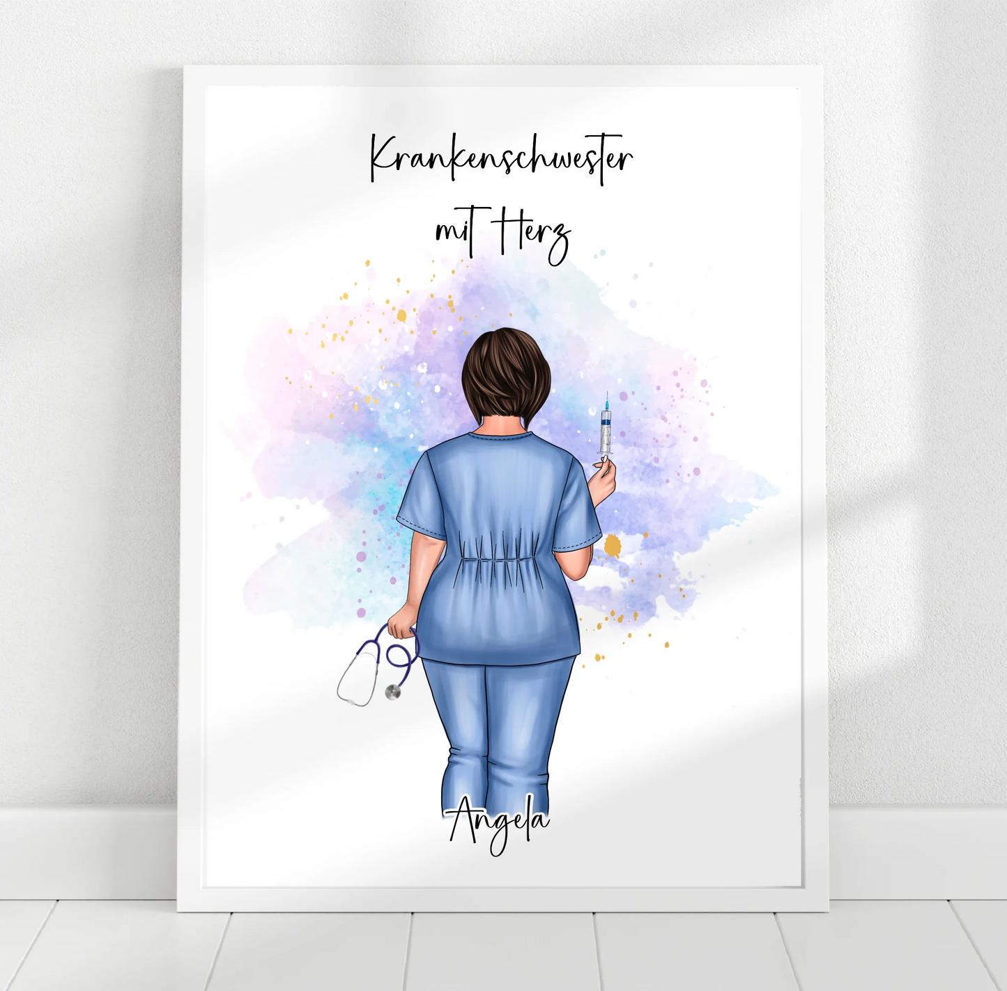 Curvy Krankenschwester Poster